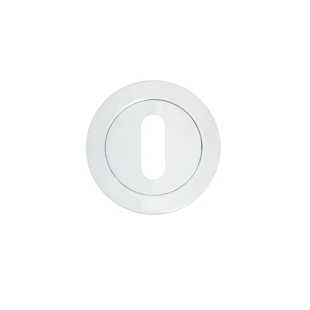 Euroda-Plus Standard Profile Escutcheon - 50x8mm - Polished Chrome - FD30/60