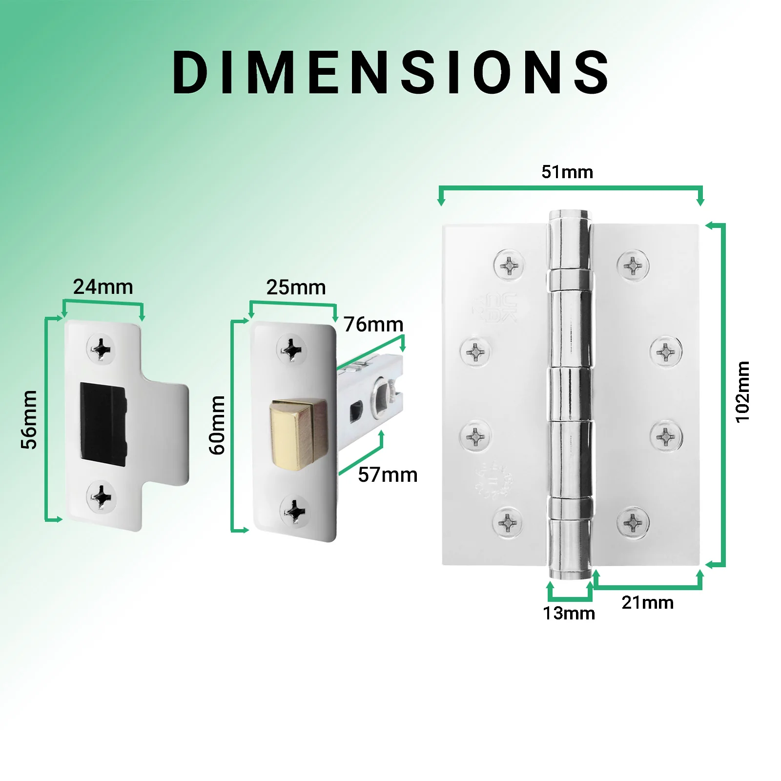 Euroda Polished Chrome Lever on Rose Fire Door Handle Pack - Latch - FD30/60 - Image 5