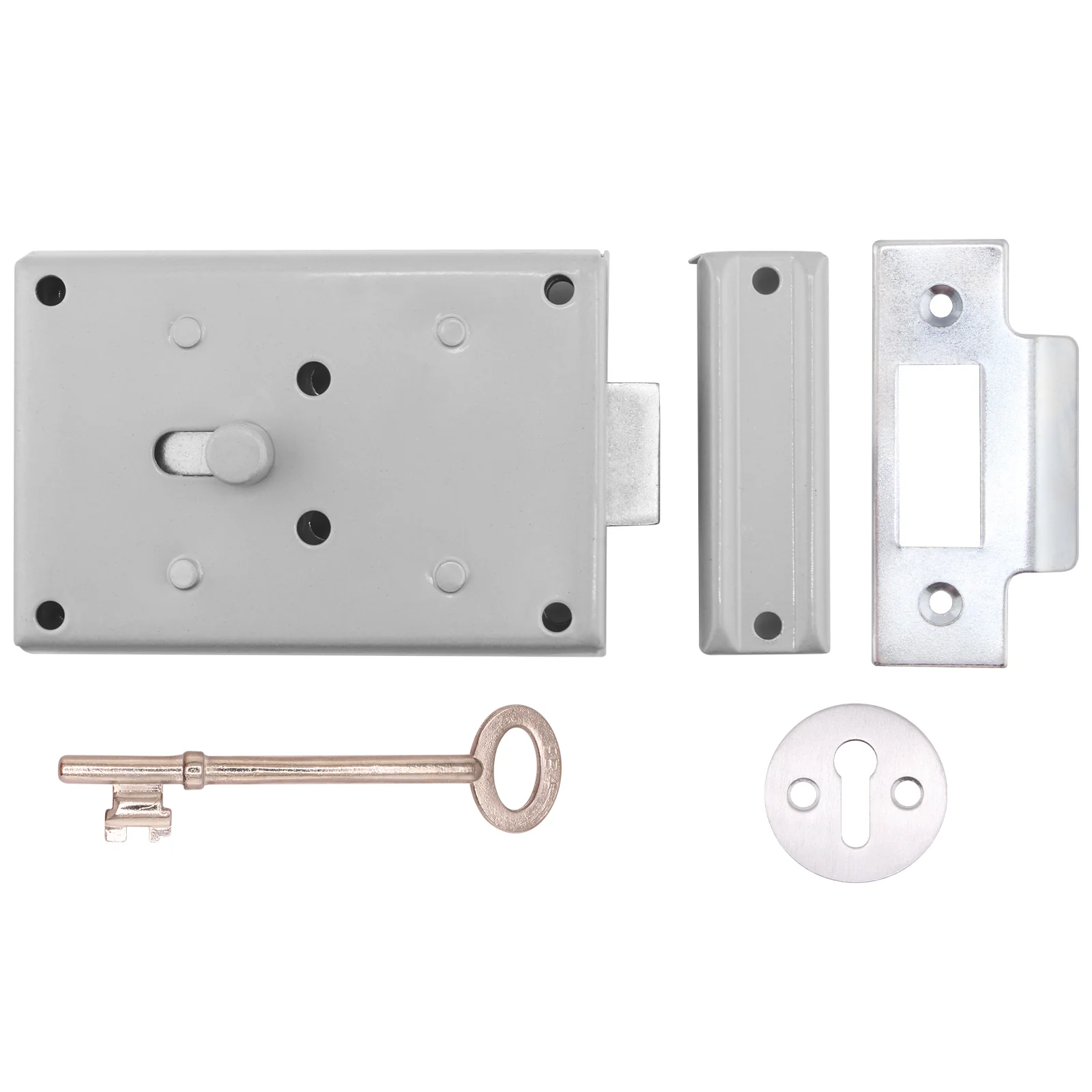 FB4 Fire Brigade Rim Slam Lock With Key - Reversible