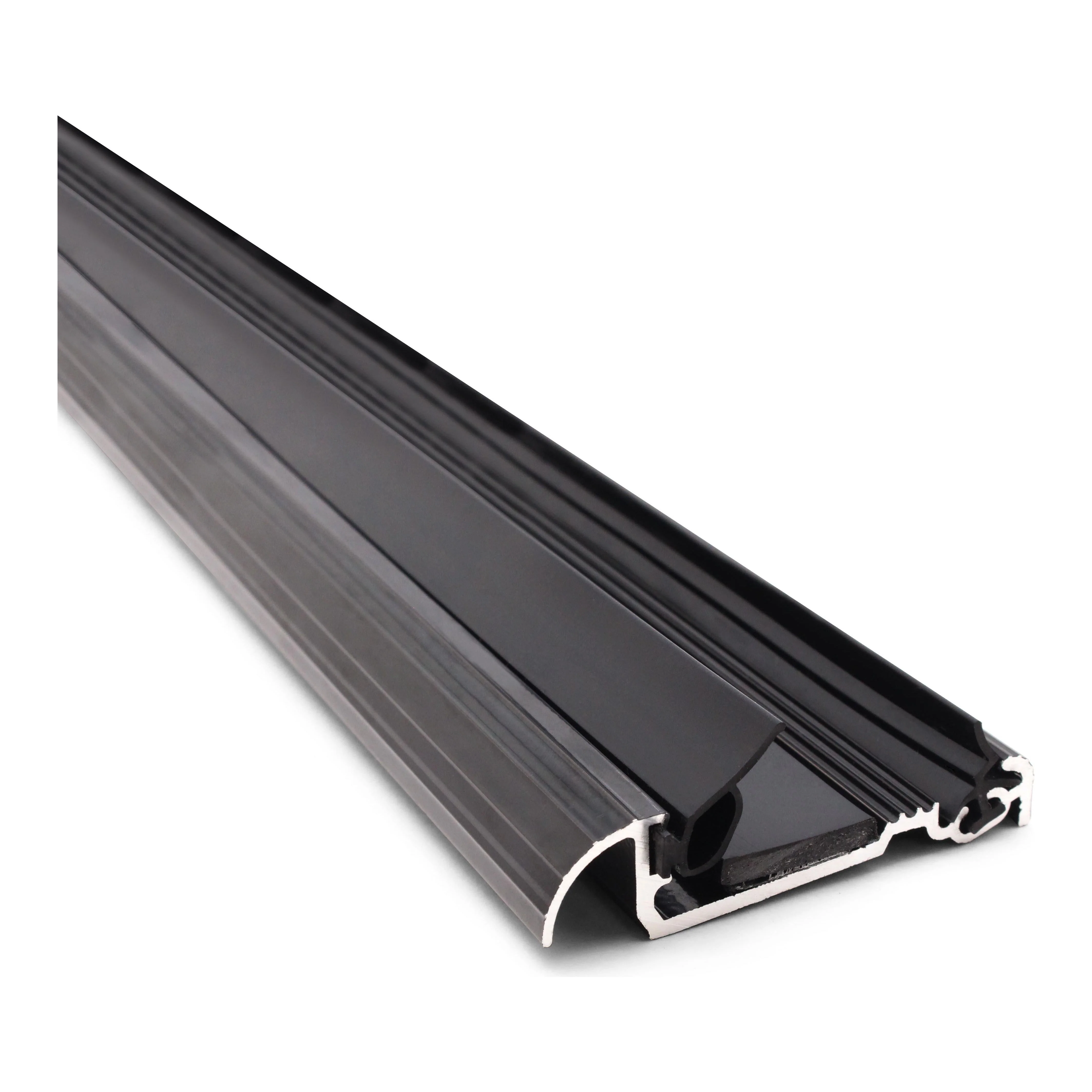 FD30 Fire Door Threshold - 914mm - 44mm Inward Opening Doors - Black