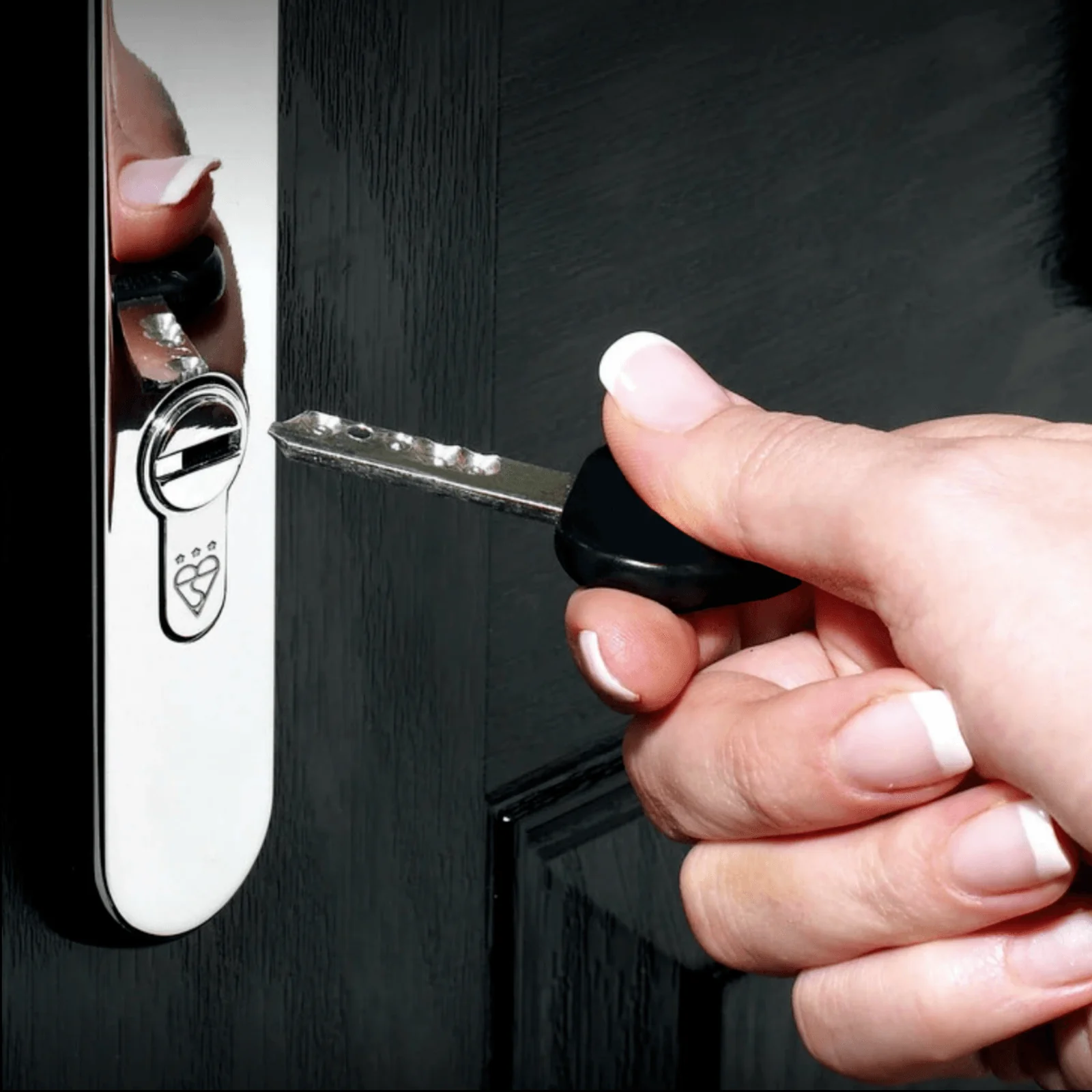 Federal High Security Euro Profile Cylinder Lock - 40/60mm - Polished Chrome - Image 5