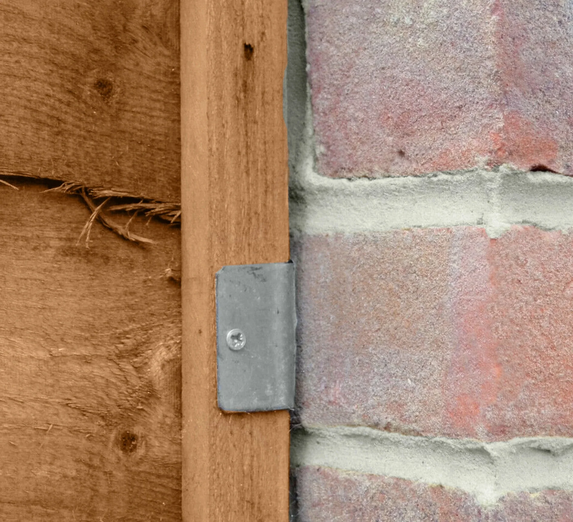 Fence Panel Clips/Trellis Clip Bracket - 44mm - Galvanised - Pack of 10 - Image 5