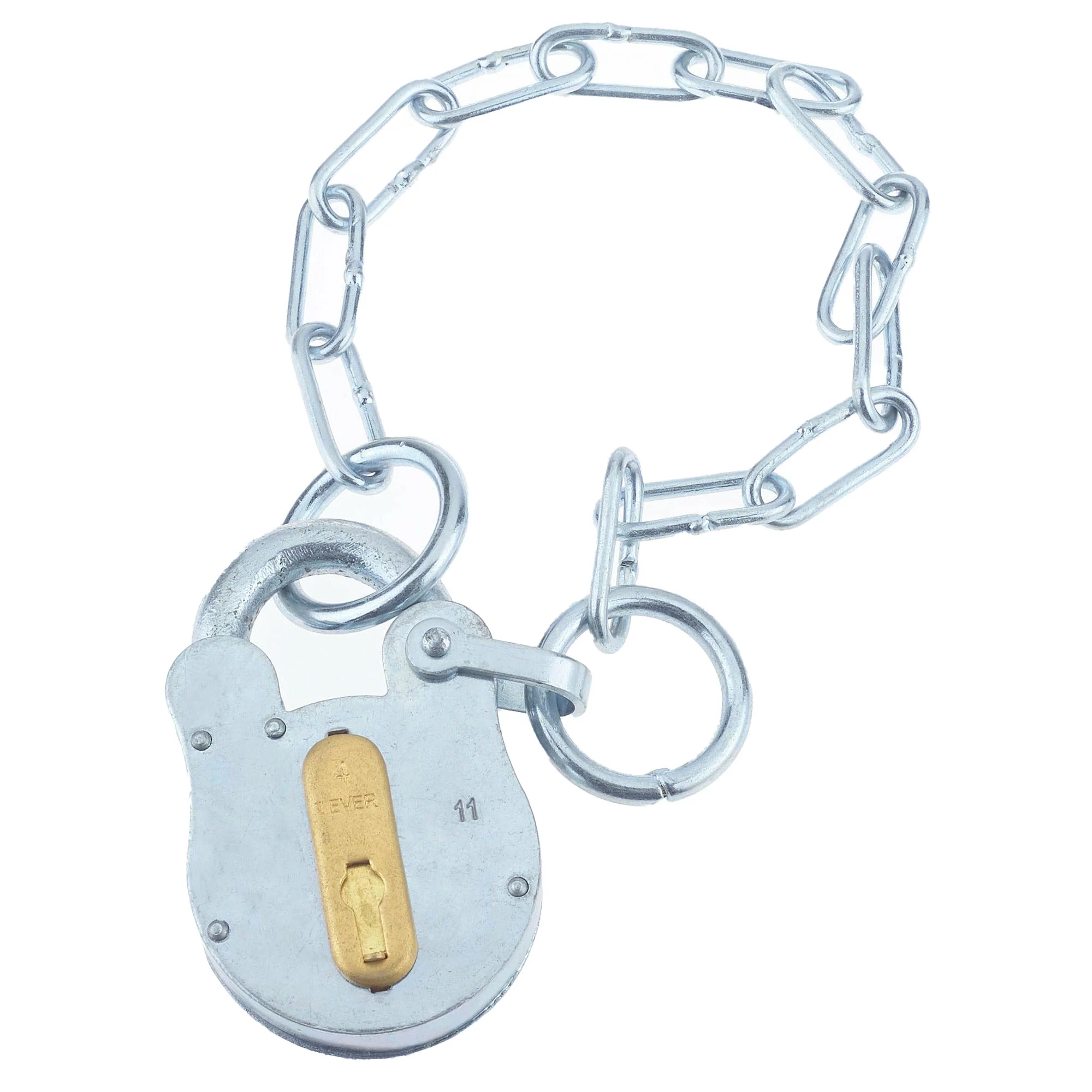 Fire Brigade Padlock And Chain - FB11