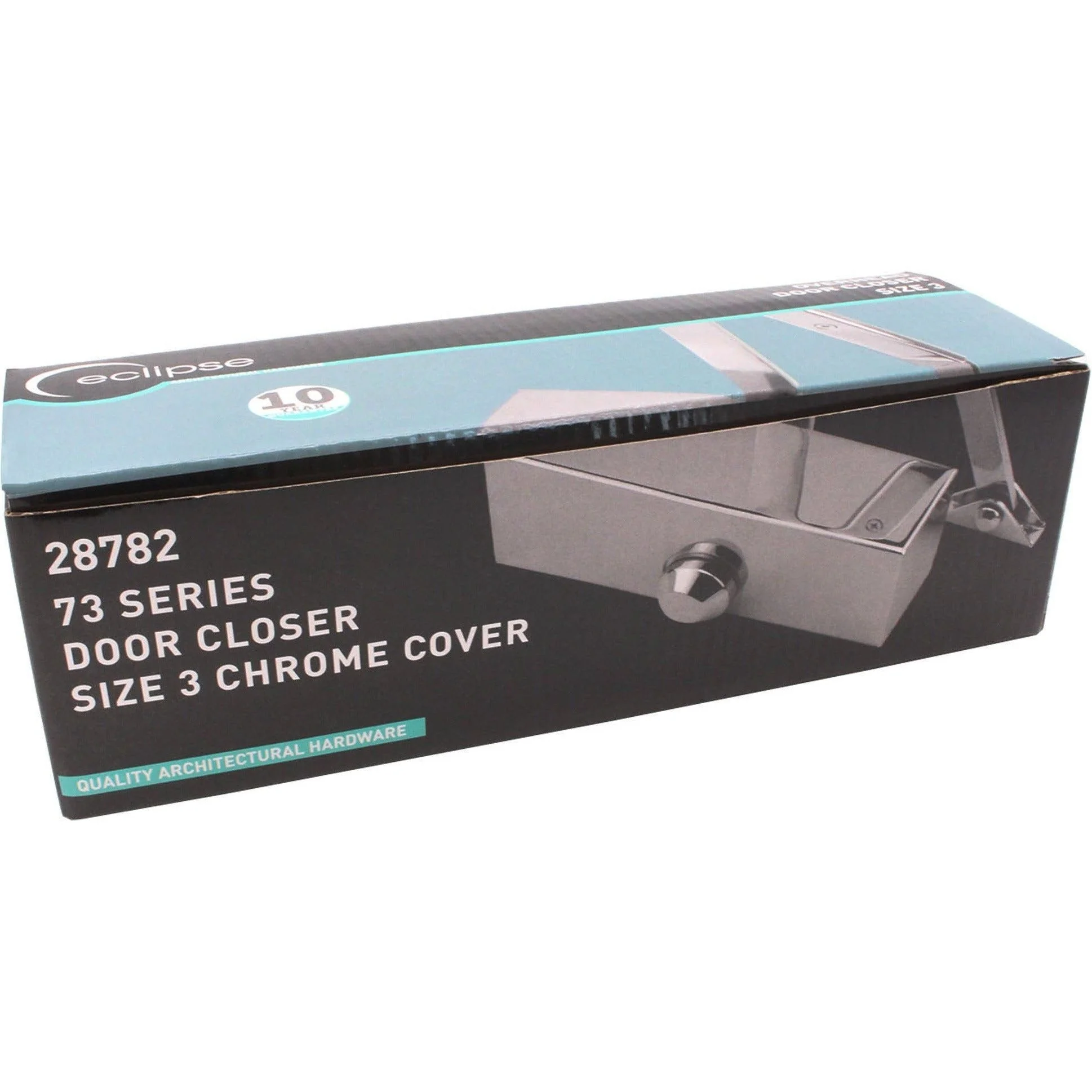 Fire Door Closer - Fixed Power Size 3 - Door Weight to 60kg - CE Marked - Polished Chrome - Standard Duty - Image 10