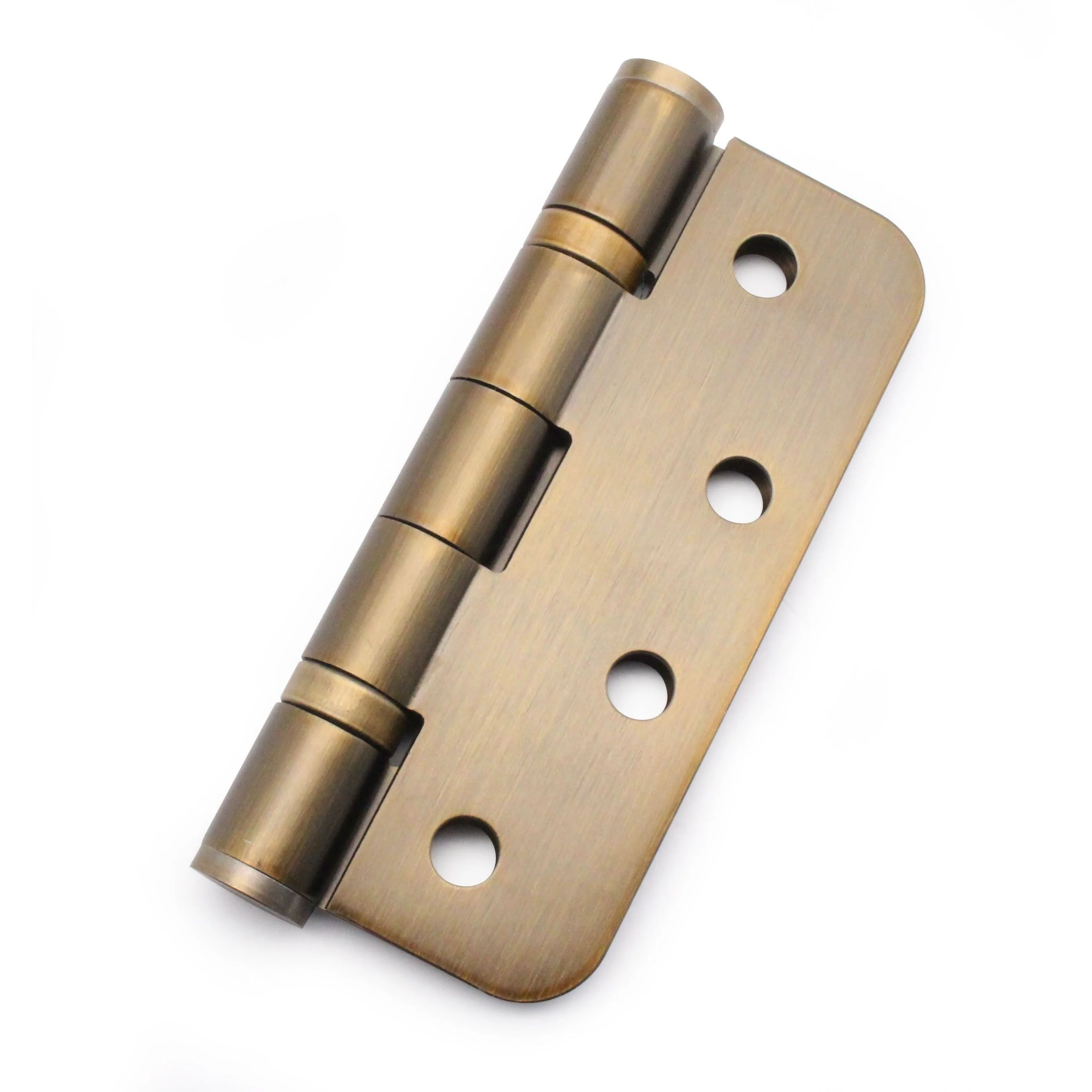 Bronze Fire Door Hinges - 4 Inch/102mm - Grade 13 Steel Ball Bearing - Pack 2 - Radius - Image 6