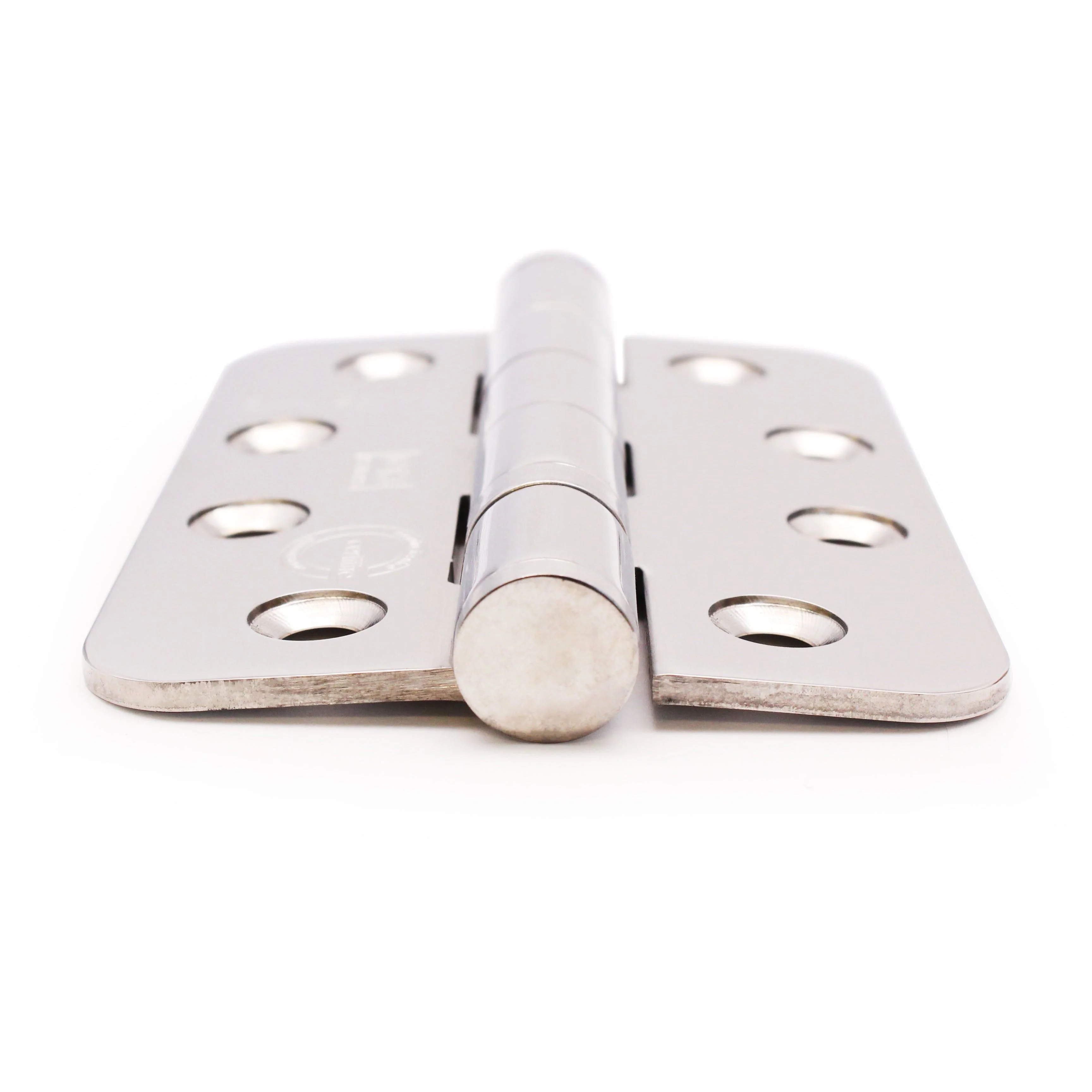 Polished Stainless Fire Door Hinges - 4 Inch/102mm - Grade 13 Steel Ball Bearing - Pack 2 - Radius - Image 8
