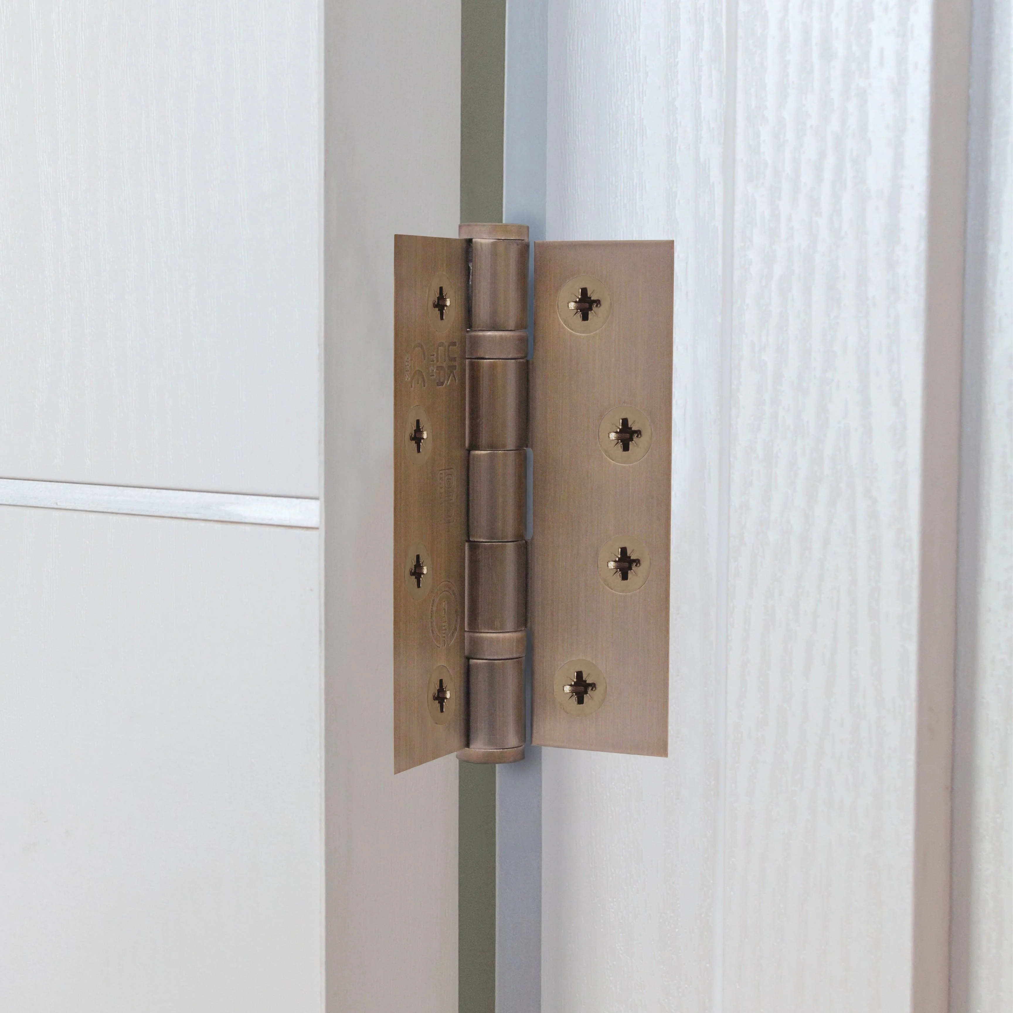Bronze Fire Door Hinges - 4 Inch/102mm - Grade 13 Steel Ball Bearing - Pack 2 - Image 6