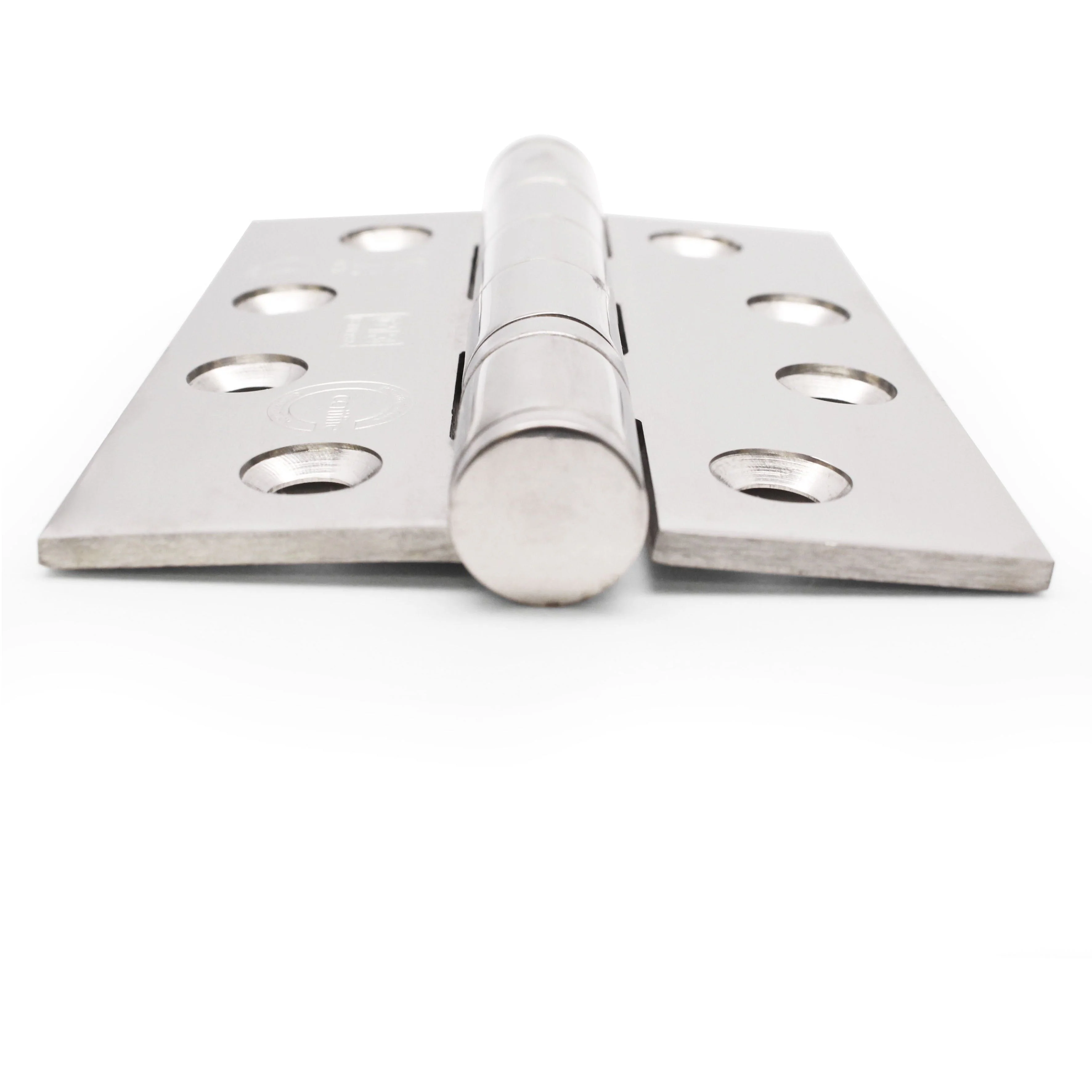 Polished Stainless Fire Door Hinges - 4 Inch/102mm - Grade 13 Steel Ball Bearing - Pack 2 - Image 8