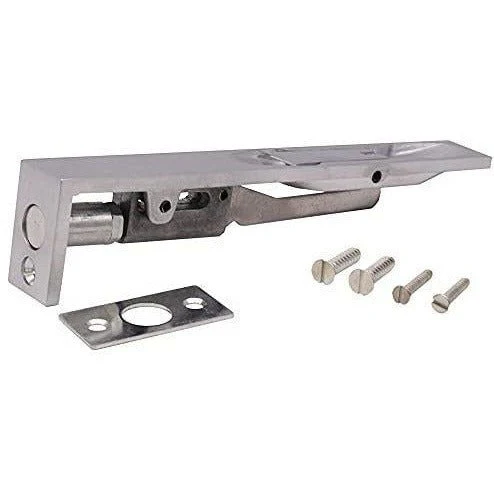 Lever Action Flush Bolt BRITISH HEAVY PATTERN - Satin Nickel - 300x19mm