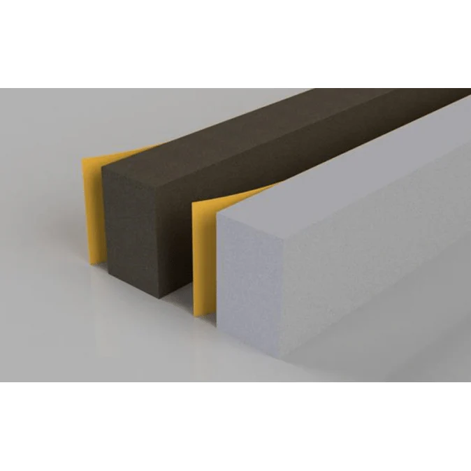 Foam Seal Strip 6mm Self Adhesive - 5 Metre Roll - Grey