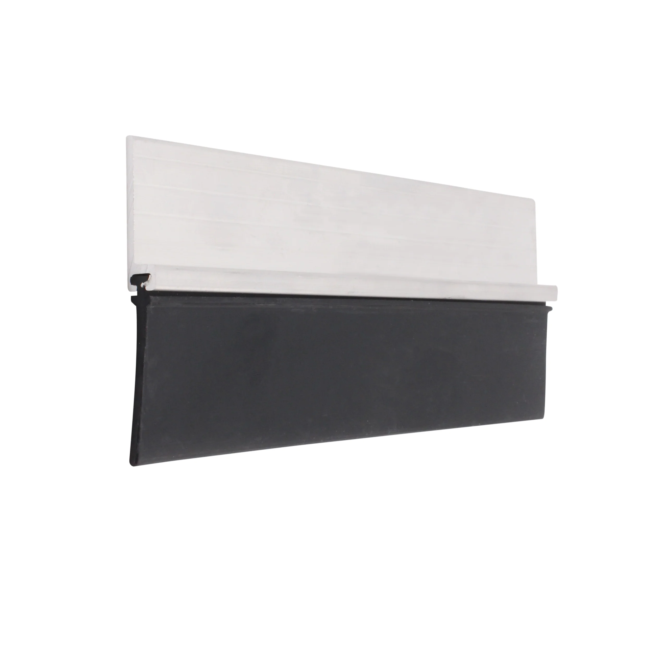 Garage / Industrial Door Seal - 30mm Carrier - 30mm Blade - 3000mm - Mill Aluminium