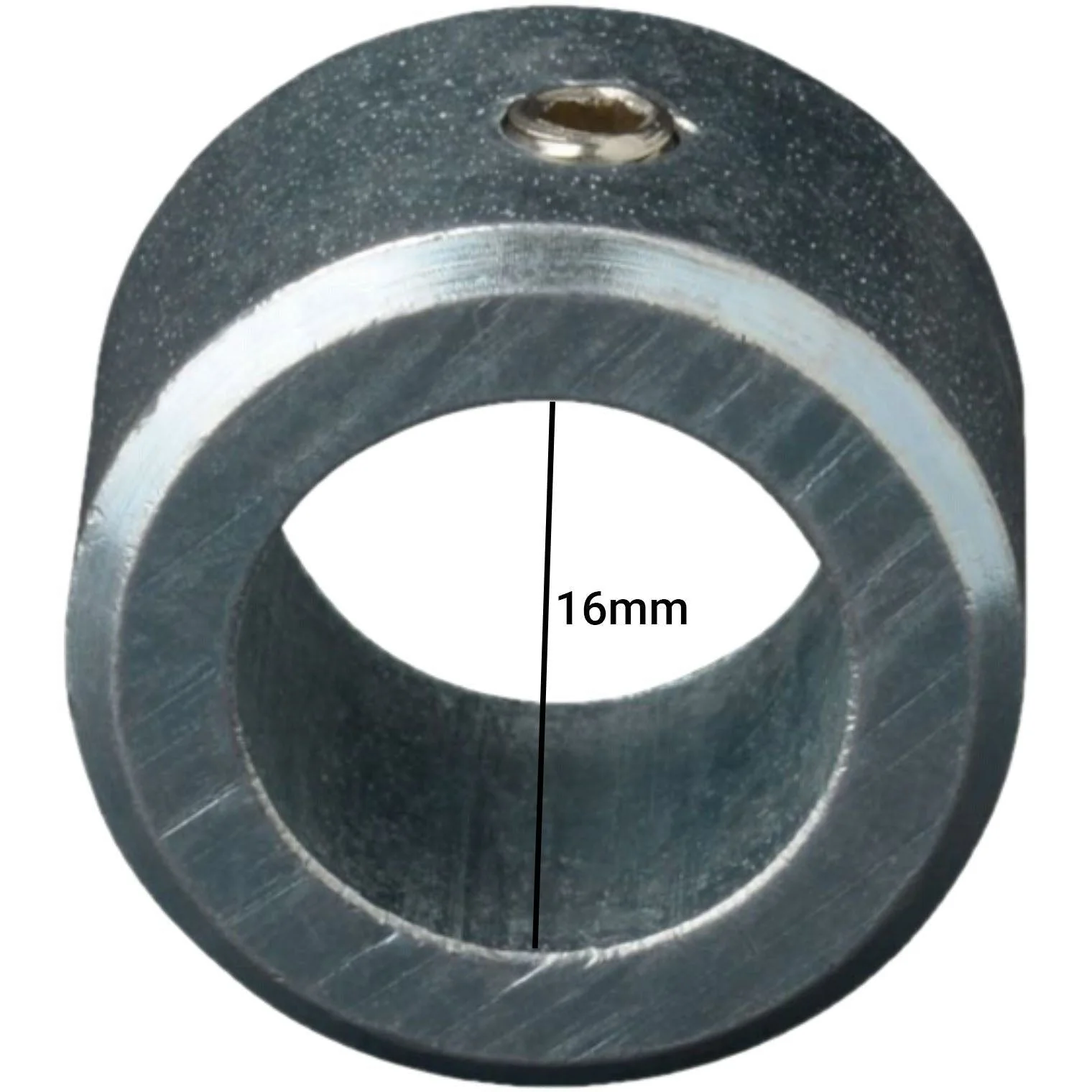 Gate Pin Locking Collar for Anti-Theft Gate Security - Suits 16mm Pin - Bright Zinc Plated - Image 3