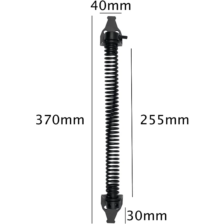 Heavy Adjustable Gate Spring - 250mm / 10 Inch - Black - Image 2