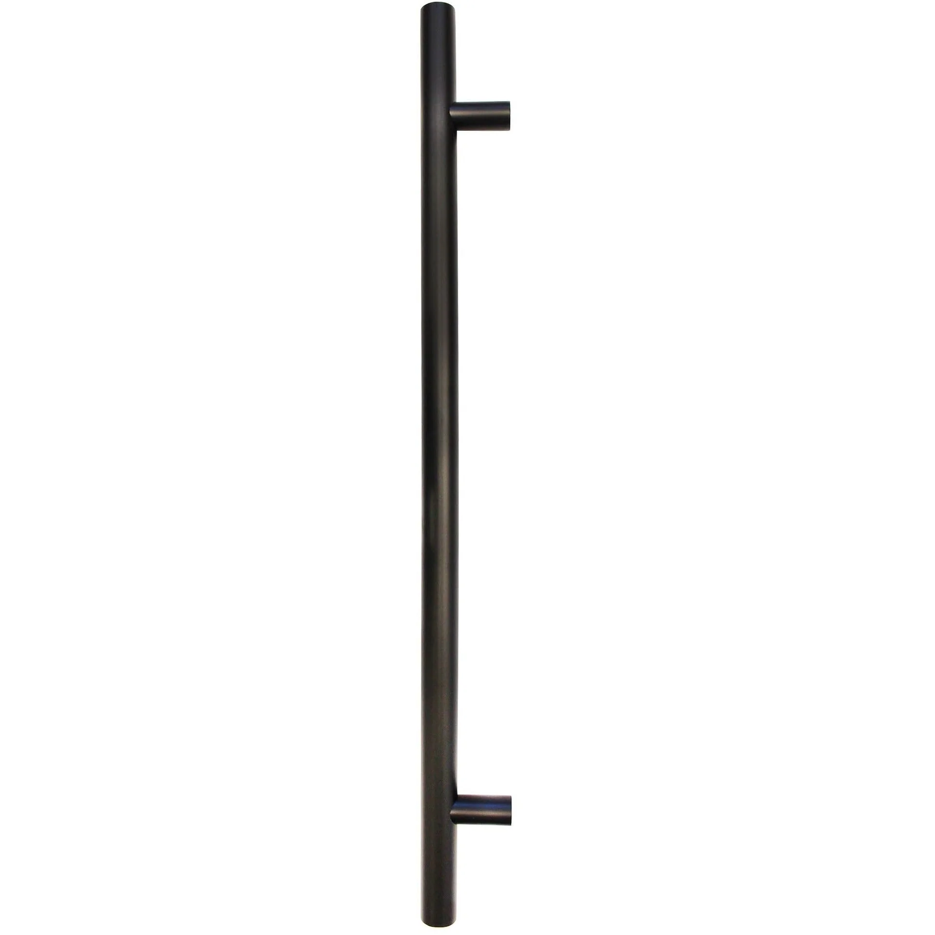 Guardsman Entrance Pull Handle - Bolt Fix - 800 x 32mm 600mm c/c - Matt Black - Image 2