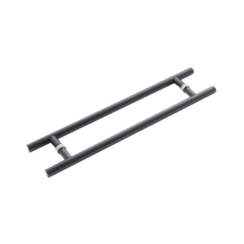 Guardsman Pull Handles BTB - 600x25mm - Matt Black
