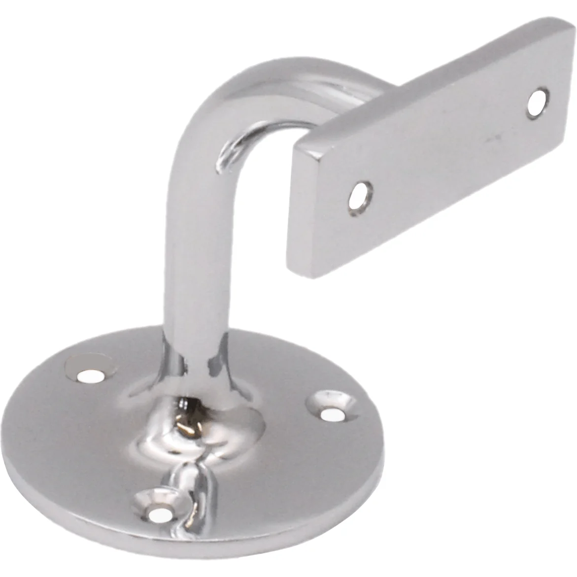 Handrail Bracket Heavy Pattern - 64mm / 2.5 Inch - Polished Chrome - Image 5