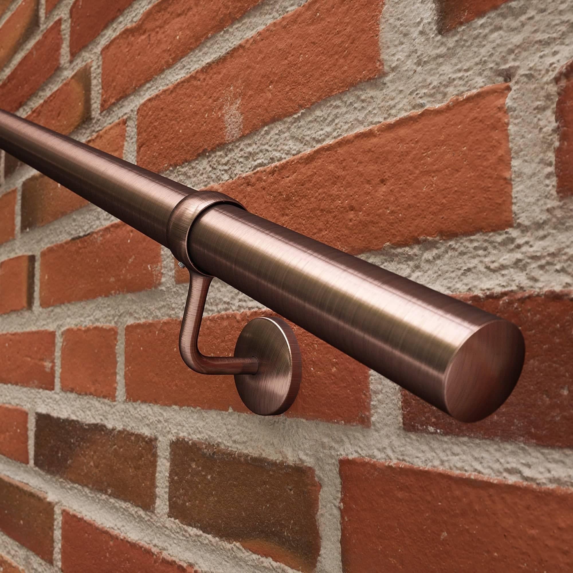 Handrail Kit - Interior Use - 3600mm - Antique Copper - Image 6