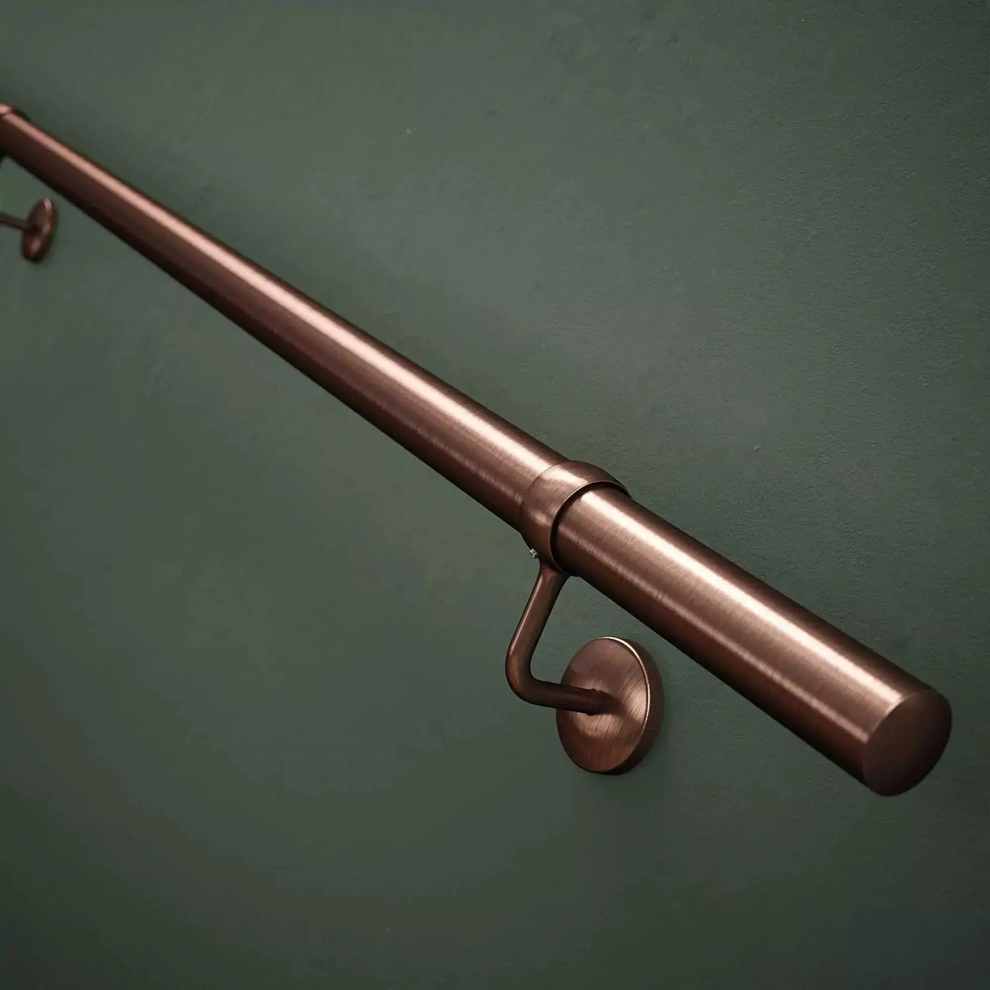 Handrail Kit - Interior Use - 3600mm - Antique Copper - Image 7