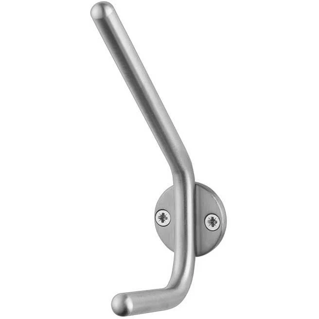 Hat and Coat Hook - 130mm - Satin Stainless Steel