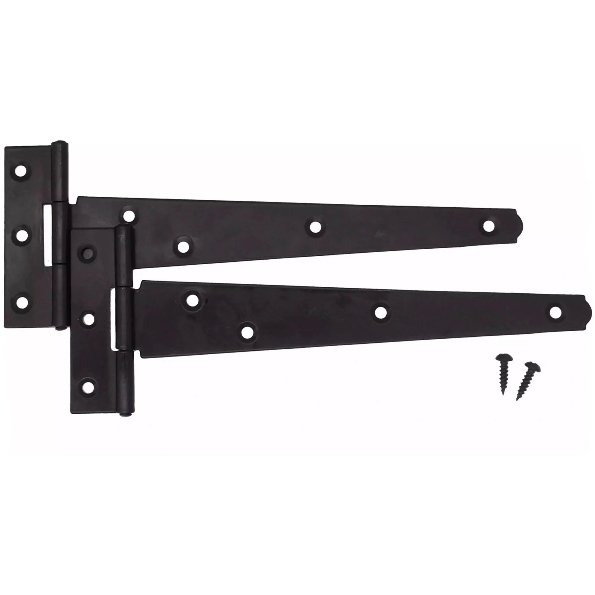 HD Gate Kit - Ring Latch - 350mm Hinges - 150mm Brenton Bolt - Black - Image 2