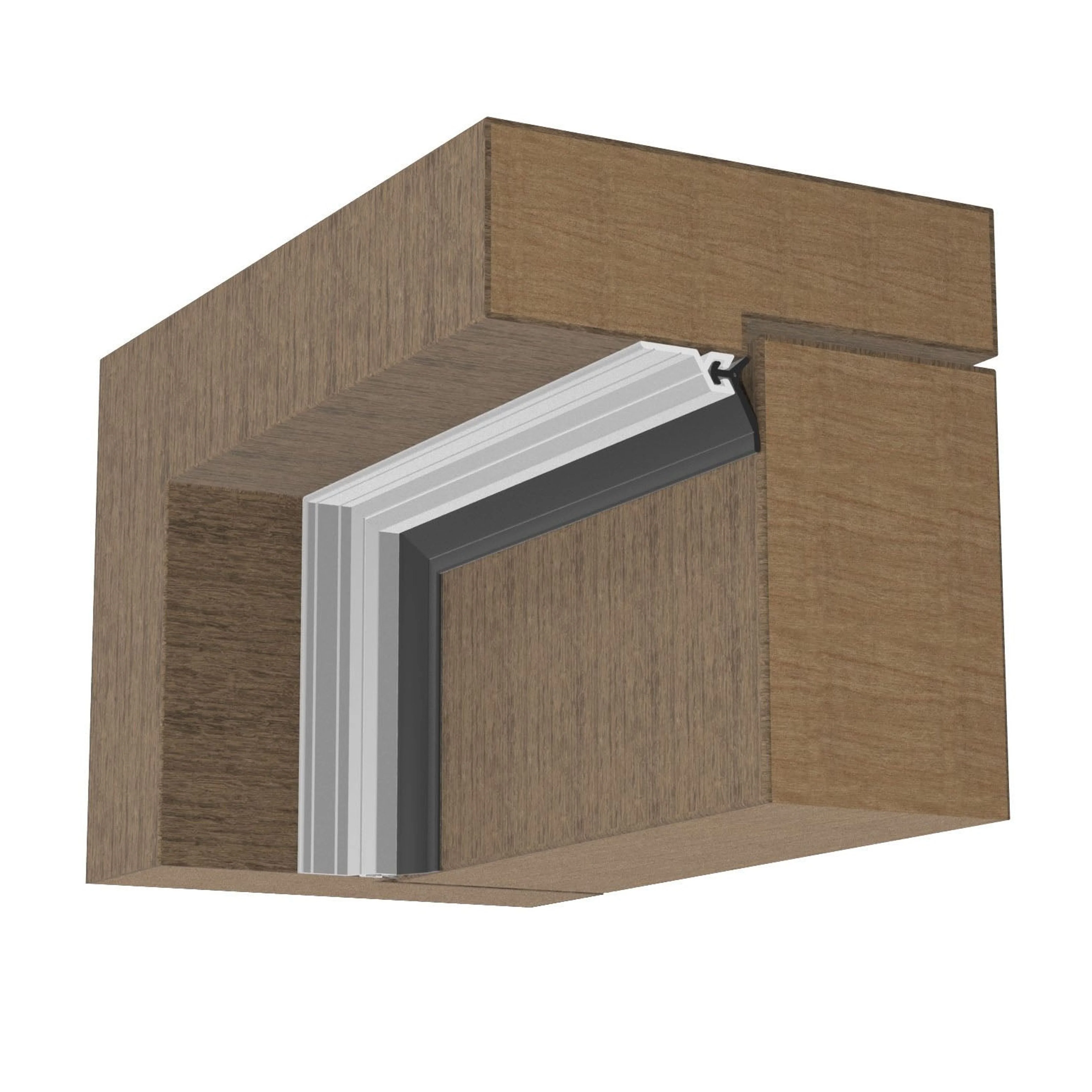 Heavy Duty Single Door Weather Seal Set - White - Image 5