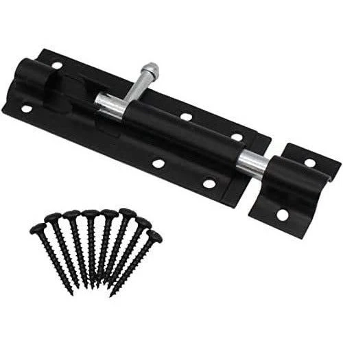 Tower Bolt - 100mm / 4 Inch - Black