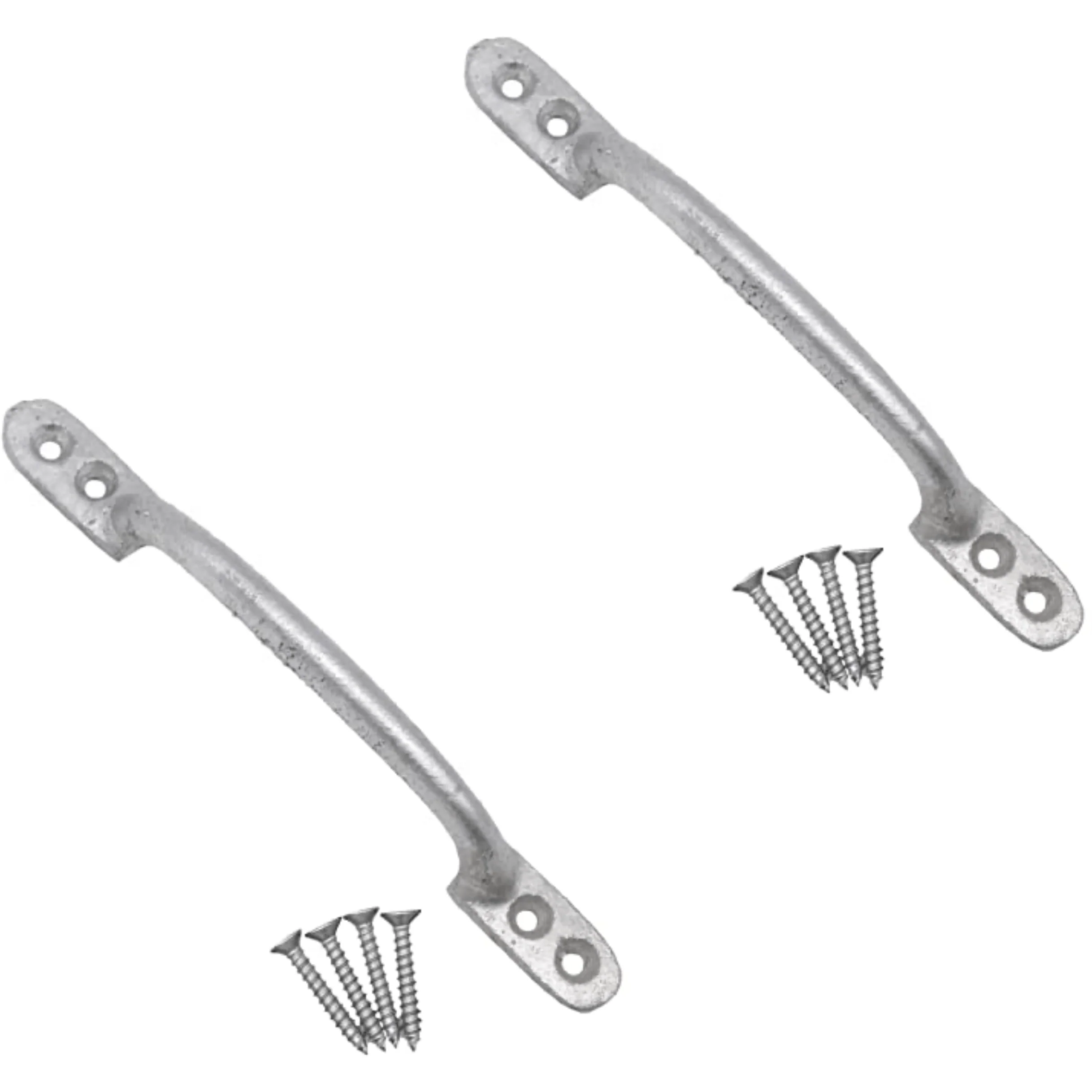 Hot Bed Handle - 6" - Hot Dip Galvanised - Pack of 2