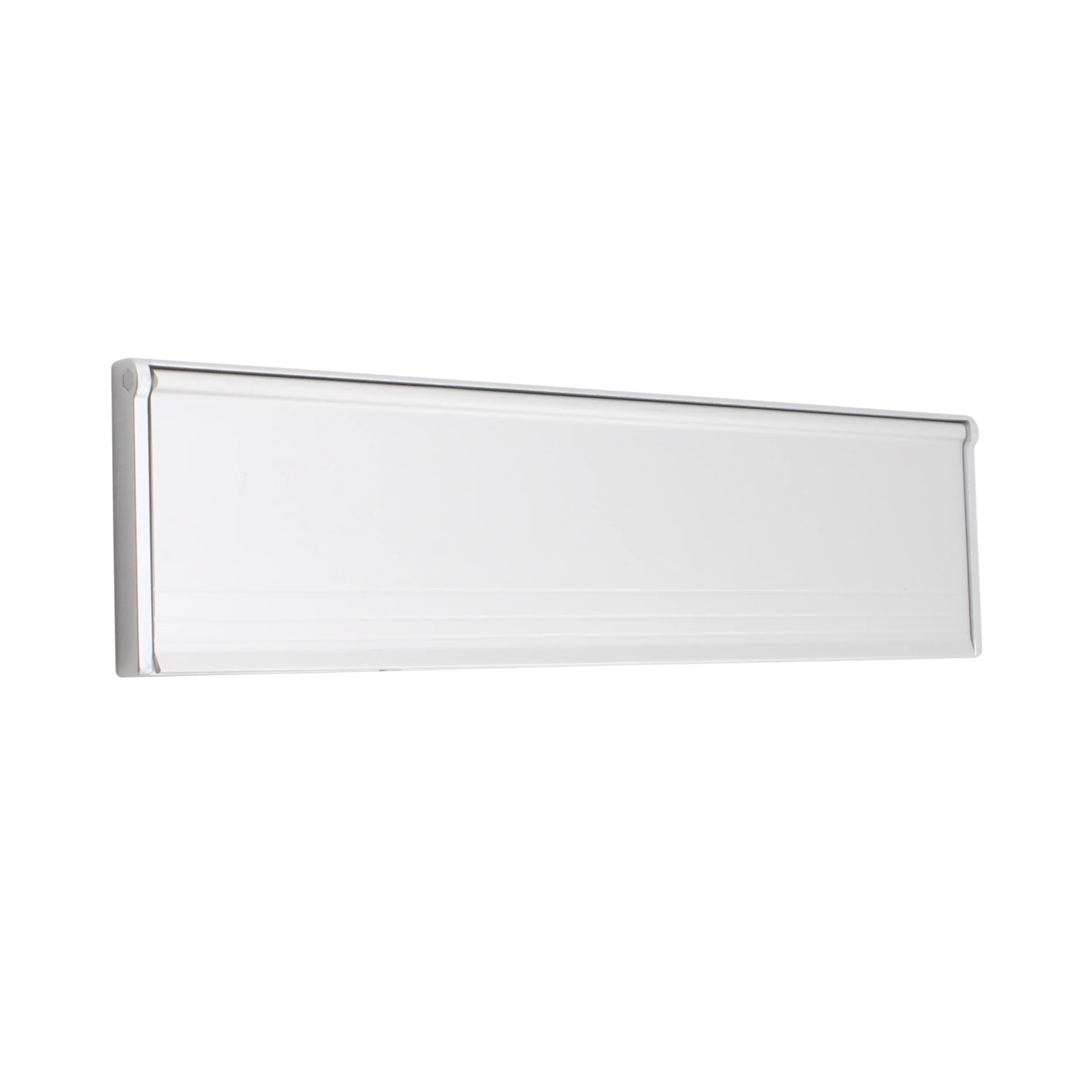 Inner Letter Tidy and Flap - 293 x 77mm - Satin Aluminium