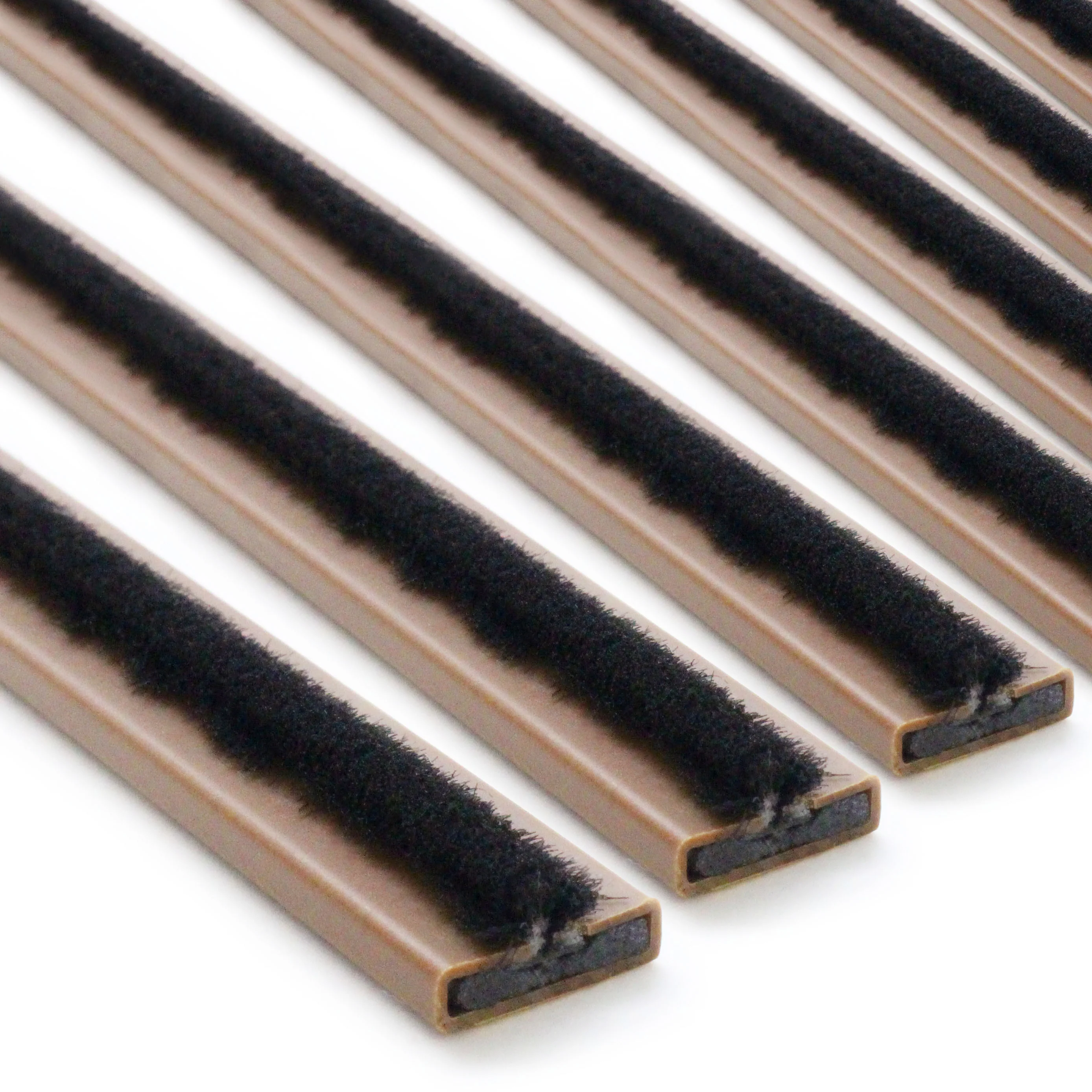 Intumescent Fire Door Seal Strip - Fire and Smoke - 15x4x1050mm - Brown - Pack of 5 / Single Door Pack