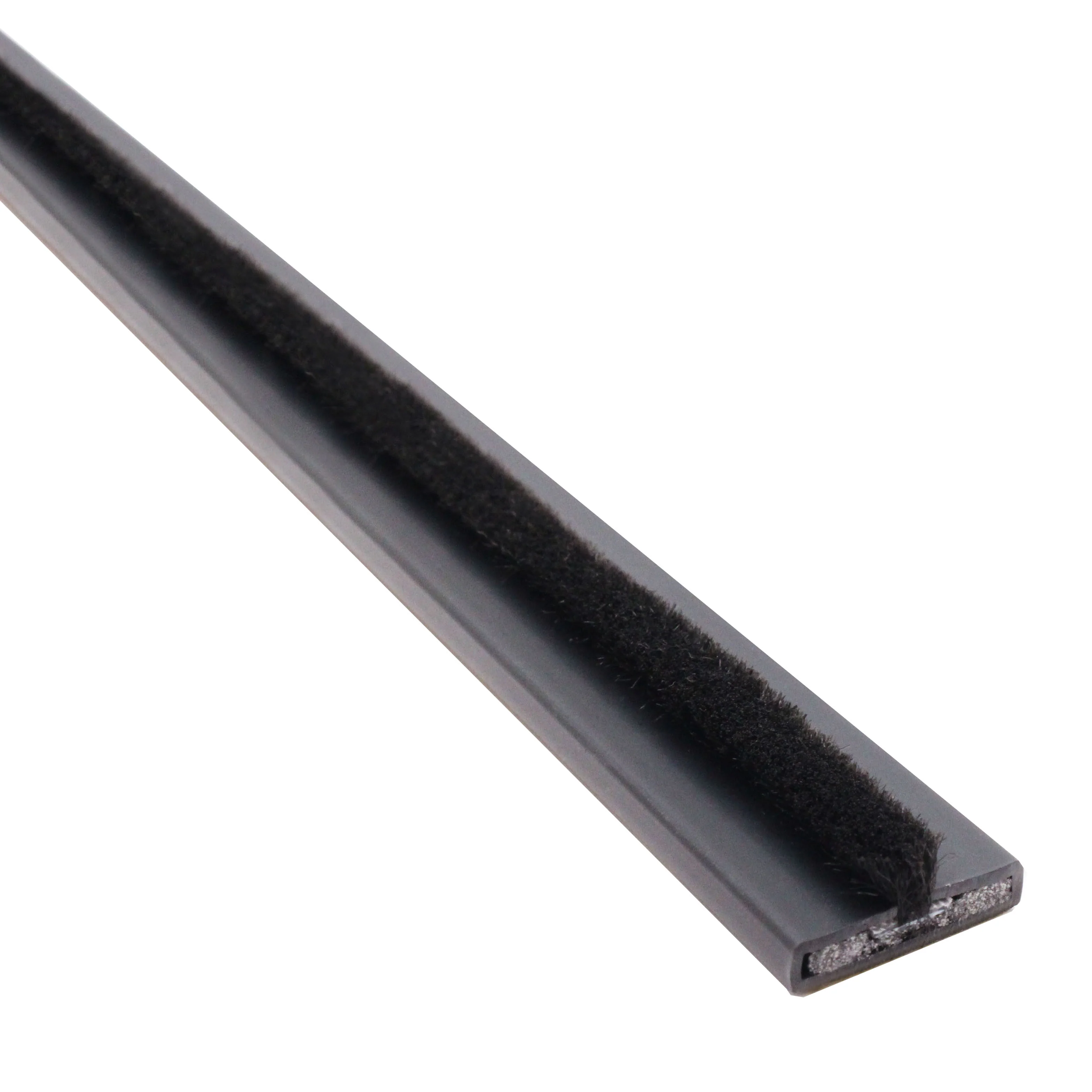 Intumescent Fire Door Seal Strip - Fire and Smoke - 20x4x2100mm - Black