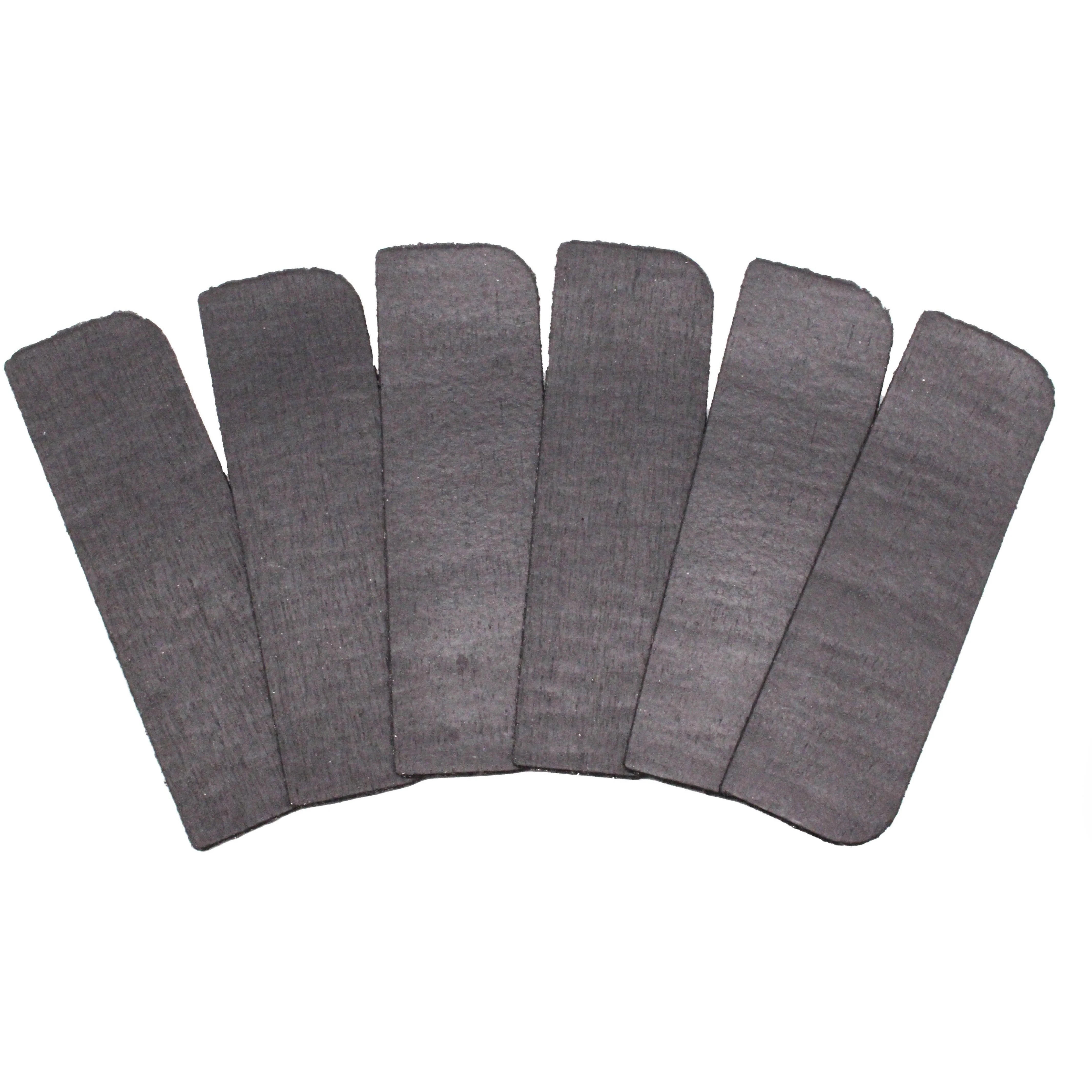 Intumescent Hinge Pads Self Adhesive - Graphite - Box of 300 - 100 x 31 x 0.8mm Radius - Suit 102 x 76mm Hinge