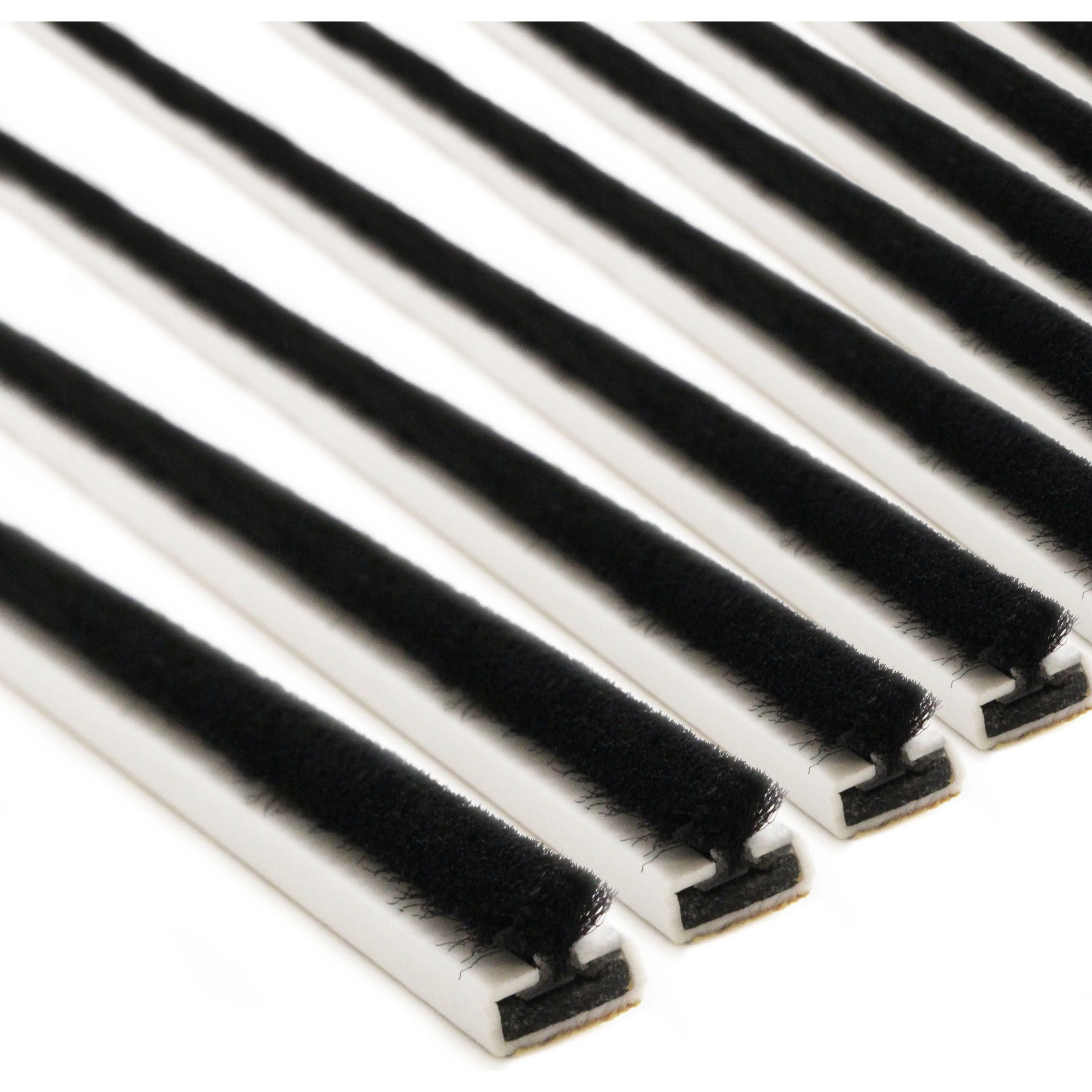 Intumescent Fire Door Seal Strip - Fire and Smoke - 10x4x2100mm - White - Trade Pack of 50