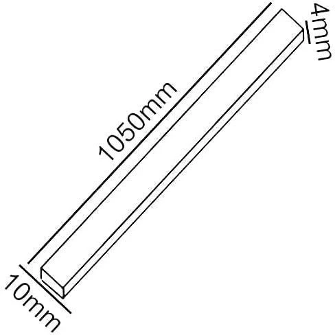 Intumescent Fire Seal Strip - FD30 - Single Door Pack - 10x4 - Brown - Image 2