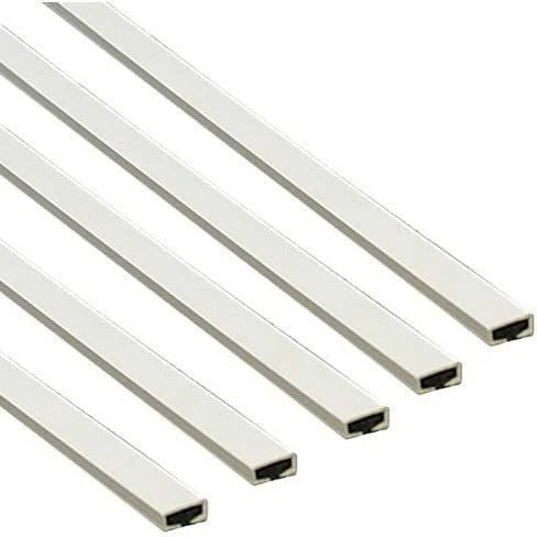 Intumescent Fire Door Seal Strip - Fire Only - 10x4x2100mm - White - Pack of 10