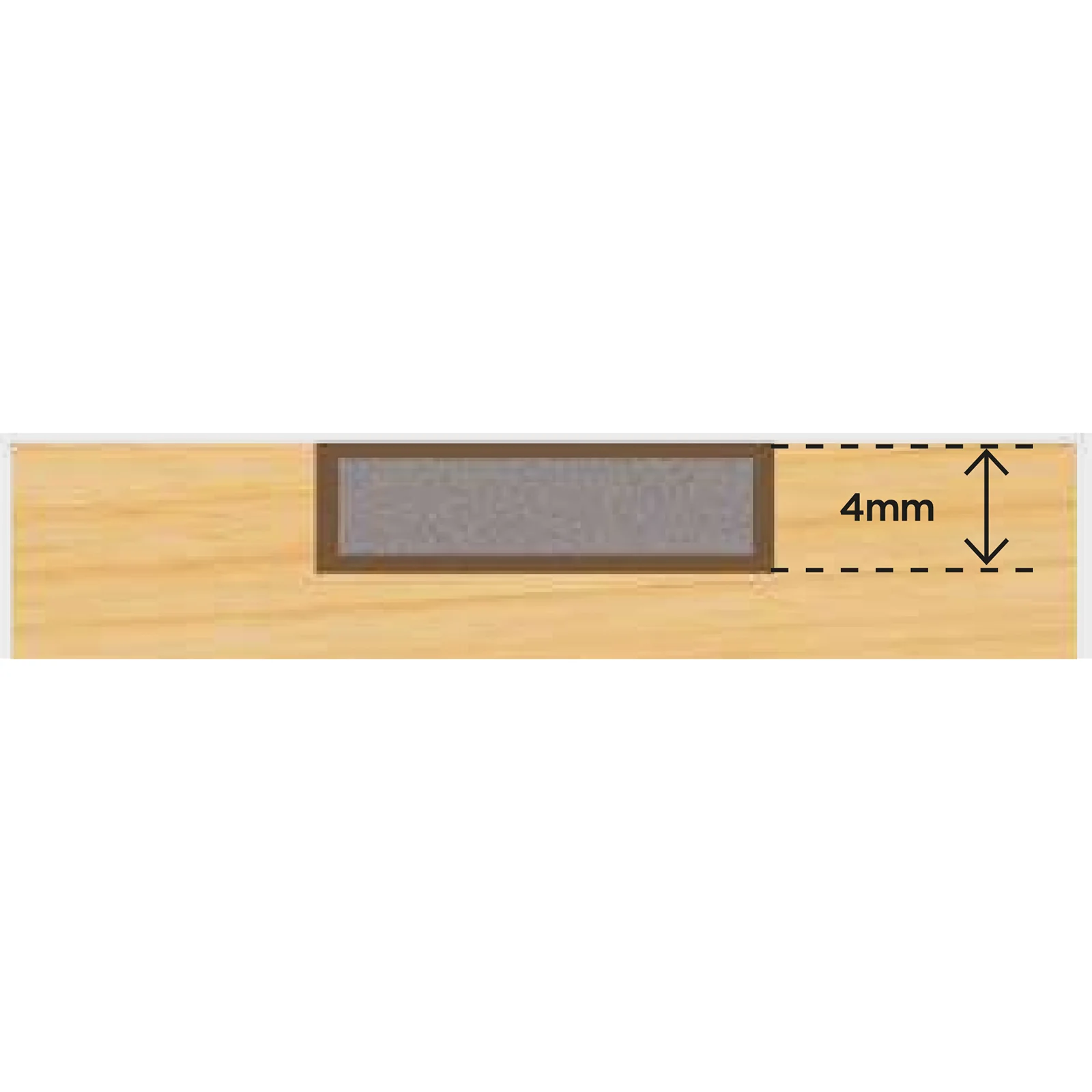 Intumescent Seal Strip - Fire Only - 15x4x2100mm - Black - Pack of 50 - Image 7