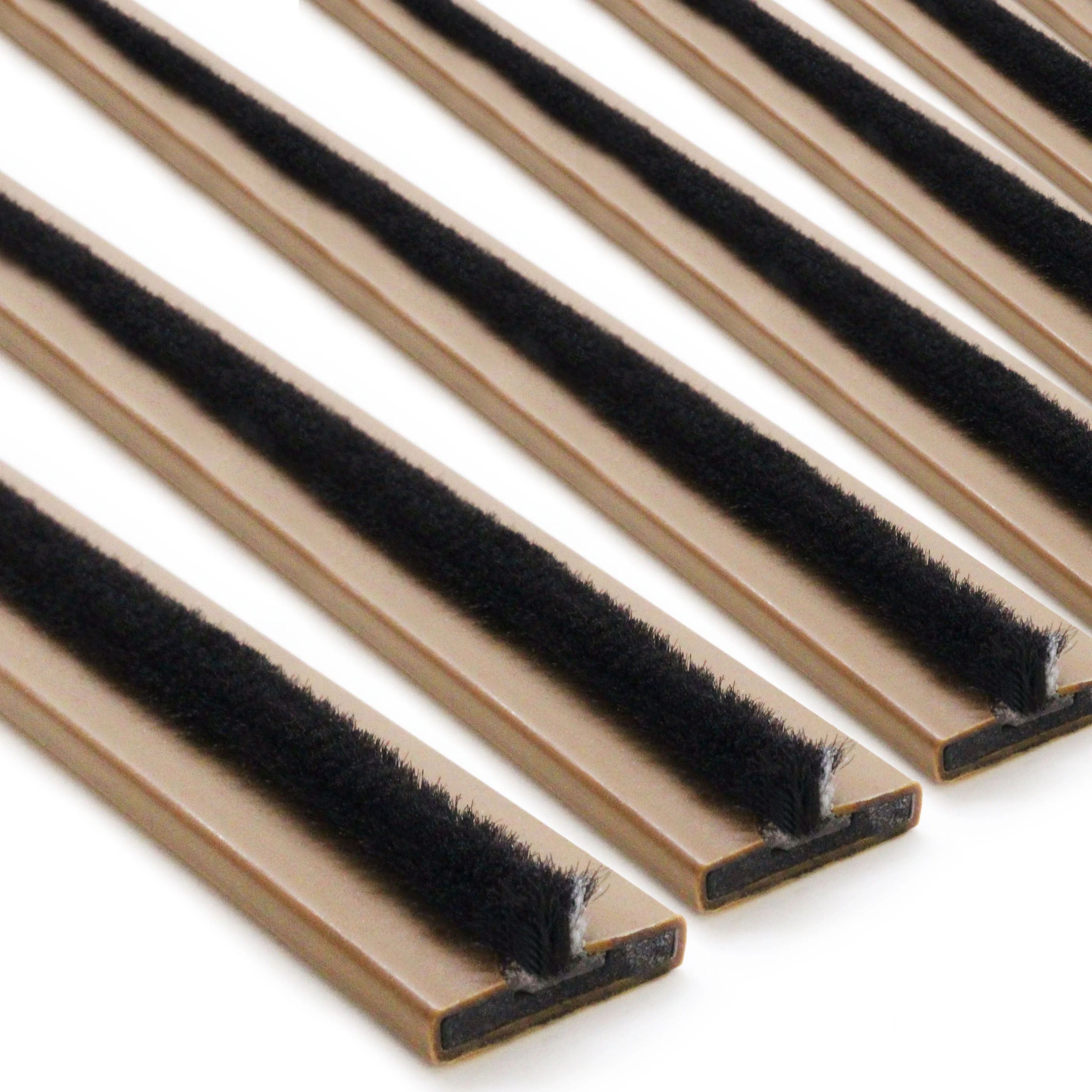 Intumescent Fire Door Seal Strip - Fire and Smoke - 20x4x2100mm - Brown - Trade Pack of 50