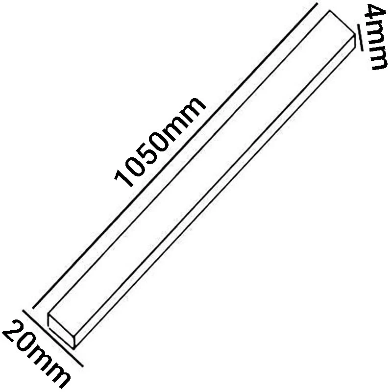 Intumescent Fire Door Seal Strip - Fire and Smoke - 20x4x1050mm - Brown - Pack of 5 / Single Door Pack - Image 4