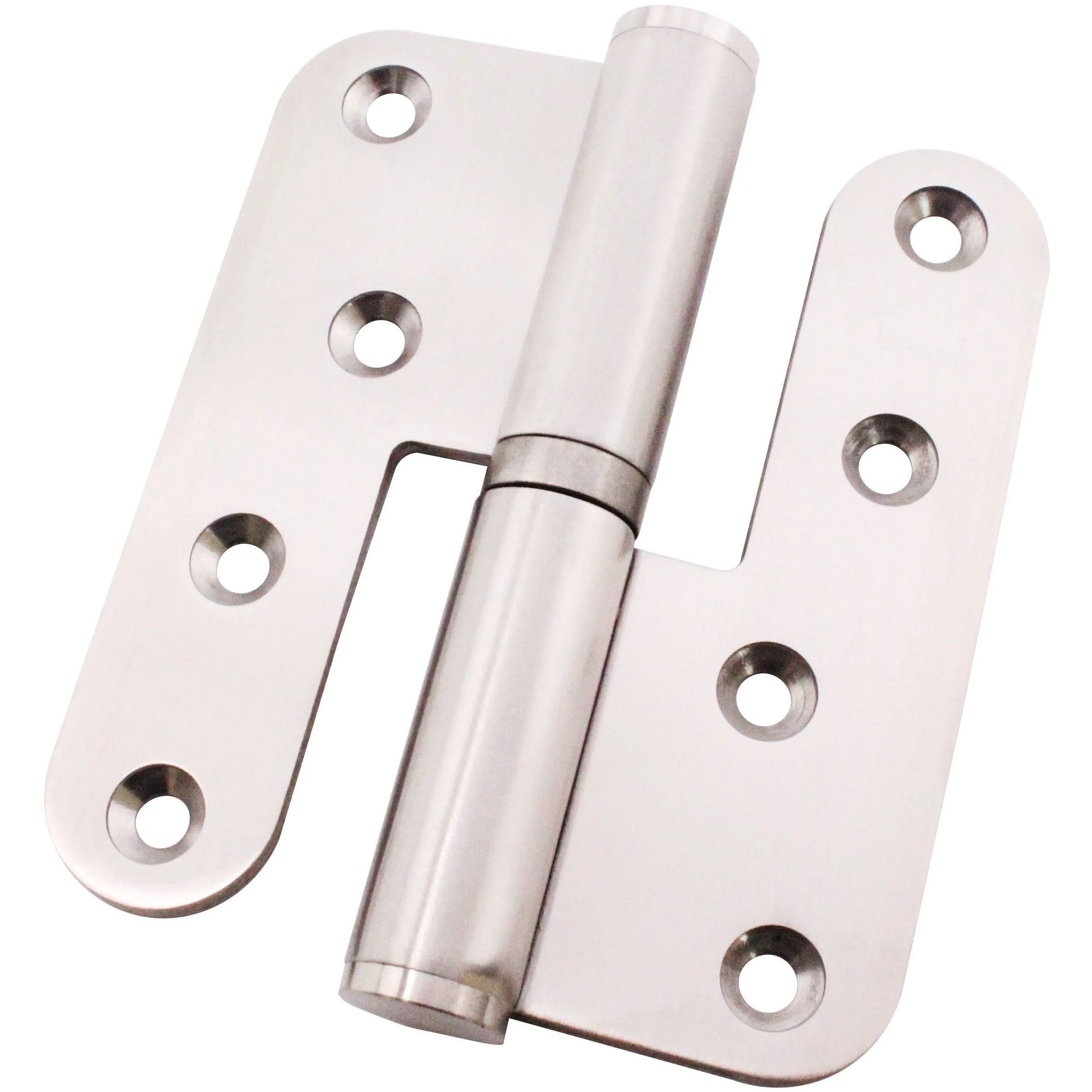 Journal Lift Off Hinges 4" Stainless Steel - Right Hung Open Away - 102x89x3mm - Satin - Pair - Including Screws