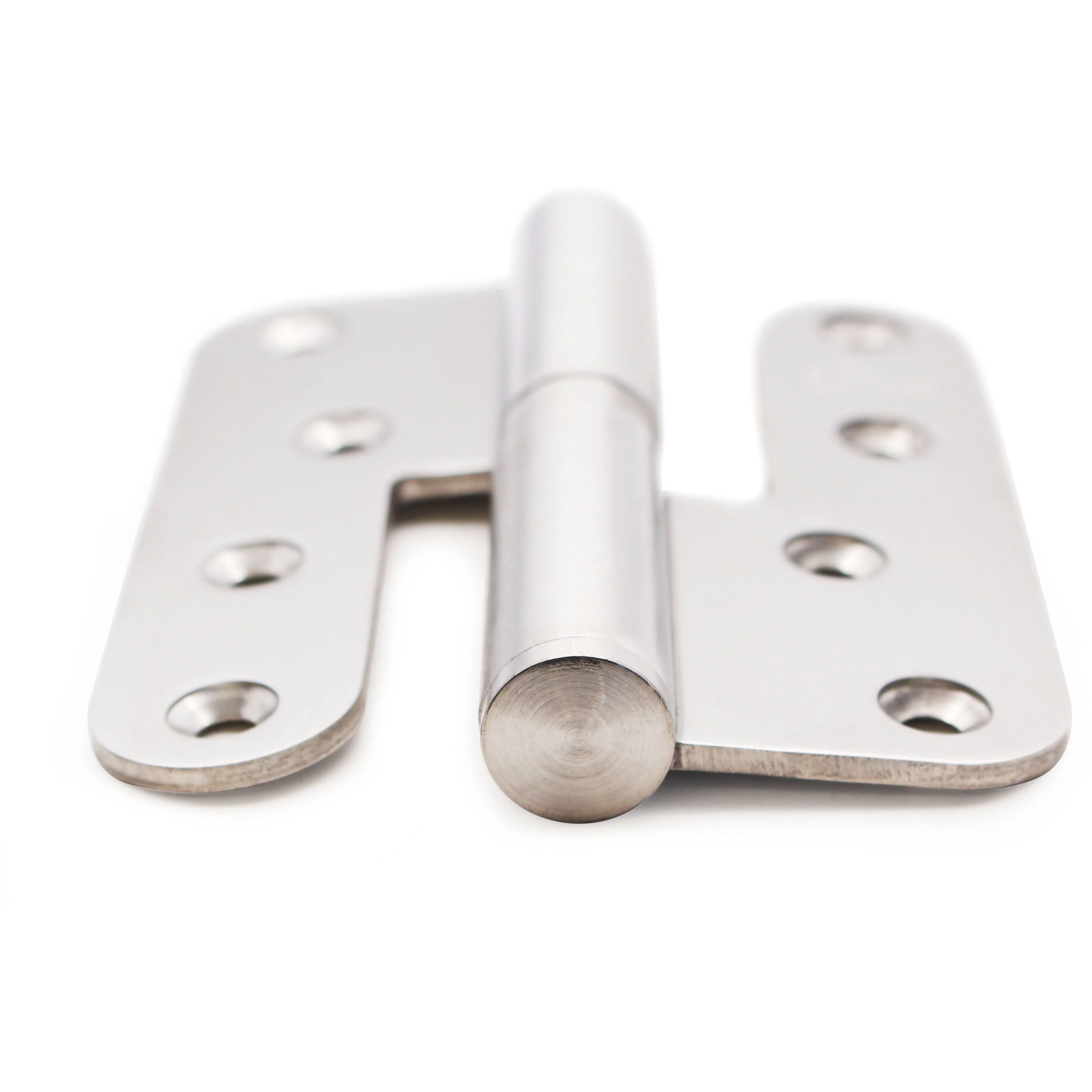 Journal Lift Off Hinges 4" Stainless Steel - Right Hung Open Away - 102x89x3mm - Satin - Pair - Including Screws - Image 7