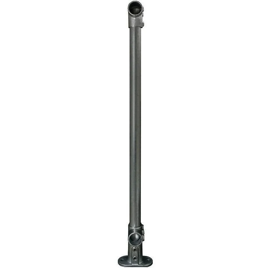 Key Clamp Mid Post Pre Assembled - Suit 48.3mm Tube - Galvanised - Image 4