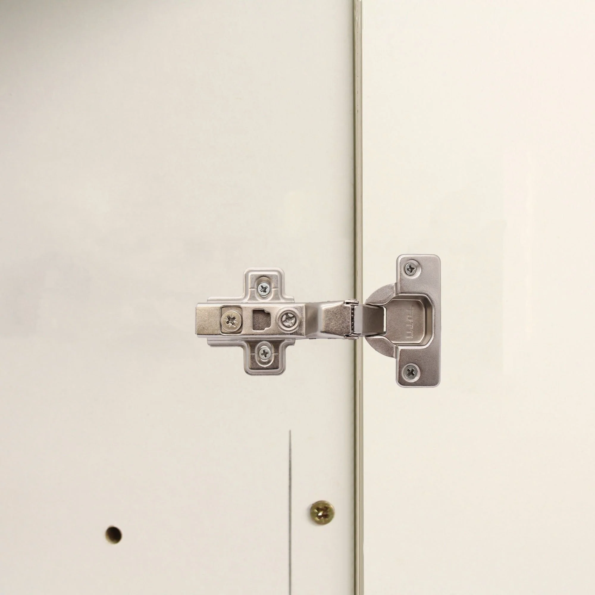 35mm Clip On Sprung Soft Close Kitchen Cabinet Hinge - INSET 110 Deg c/w Screw on Plate - Image 5