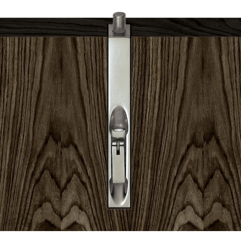 Lever Action Flush Bolt - Fire Rated FD30/60 - 150 x 20mm - Satin Stainless Steel - Image 2