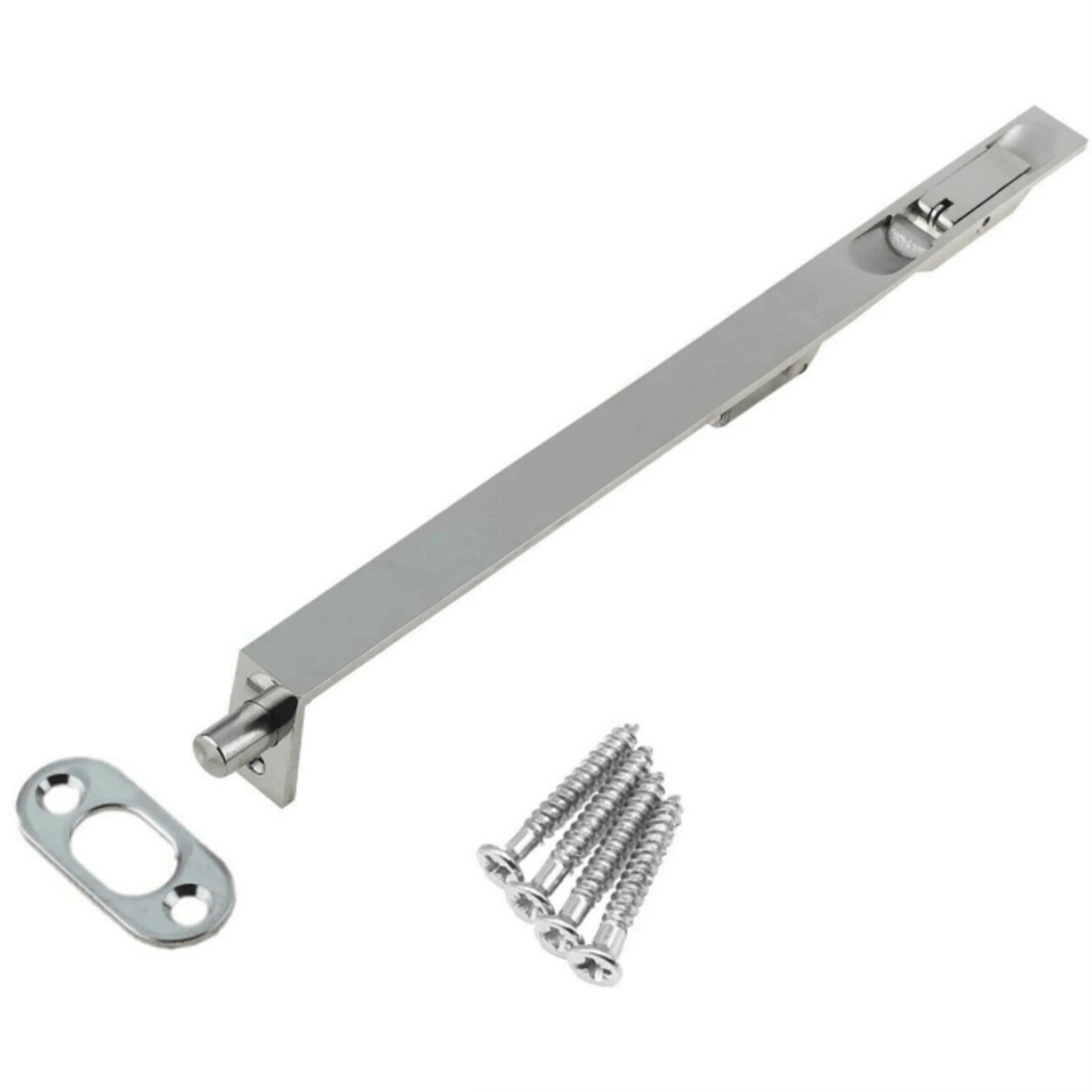 Lever Action Flush Bolt - 200x20mm Radius - SUS304 - Polished Stainless