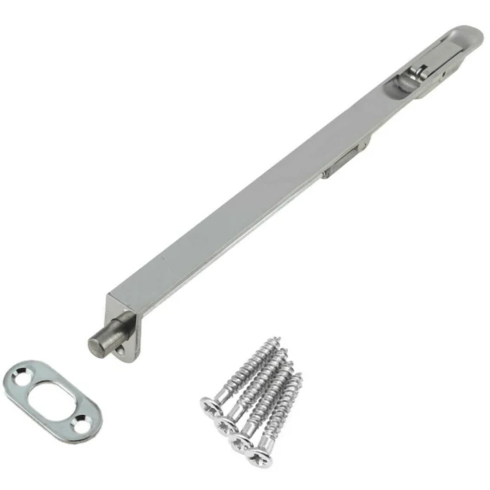 Lever Action Flush Bolt - 609 x 20mm - Radius - SUS304 - Satin Stainless