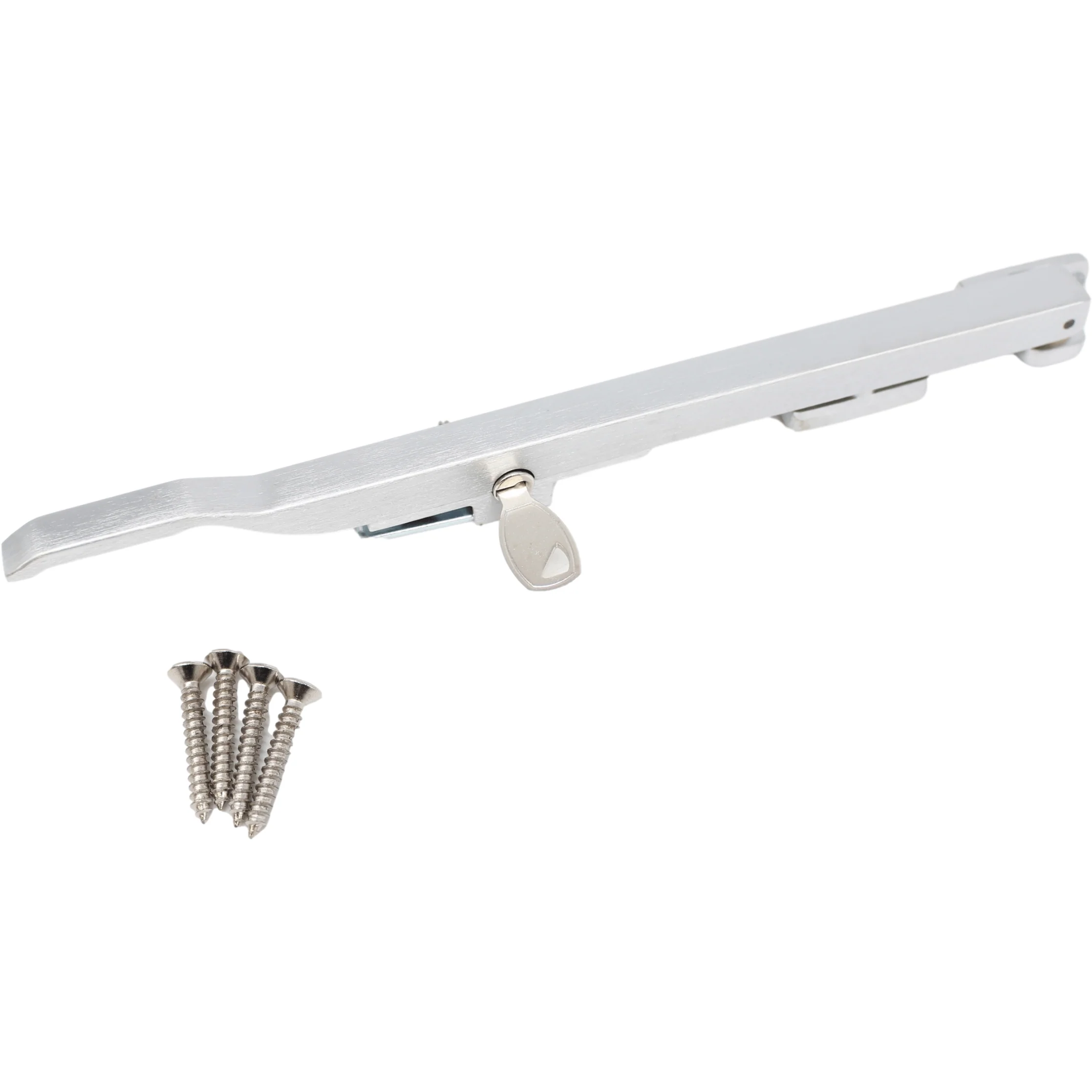 Locking Window Stay - 250mm - Satin Chrome - Image 4