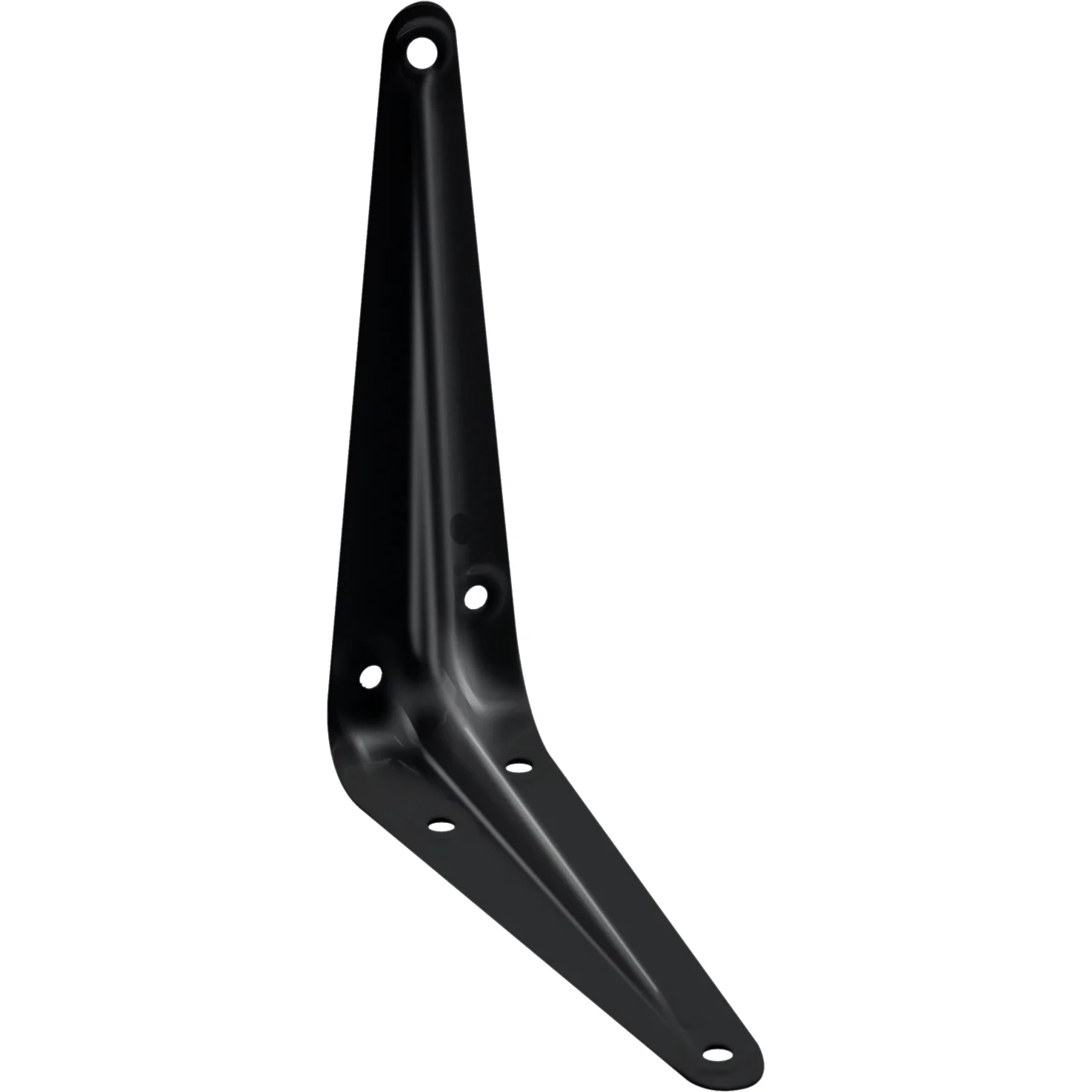 London Shelf Bracket 125 x 100mm Black