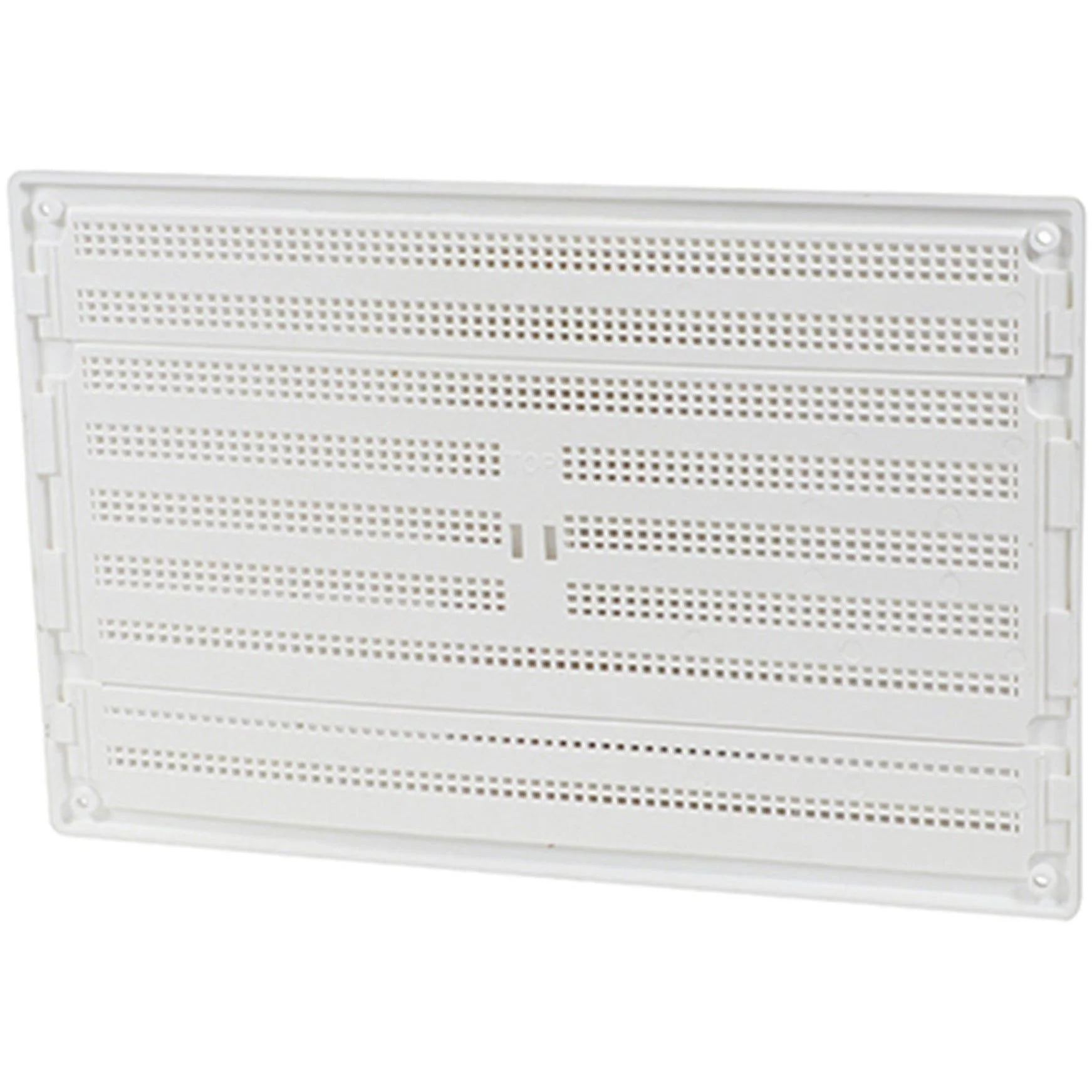 Louvre Grille Vent - White - 260 x 170mm - Image 2