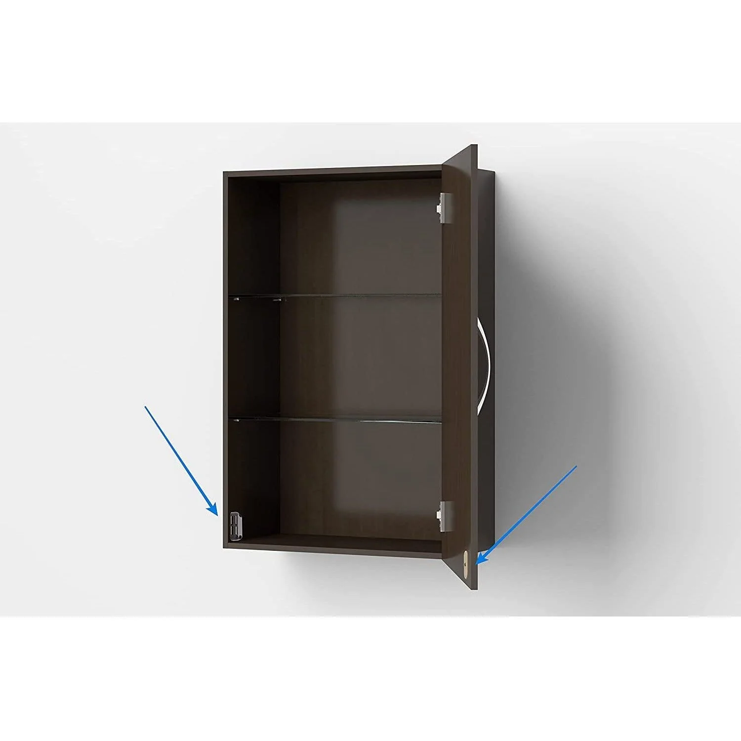 Magnetic Catch for Cabinets and Wardrobes - 4kg Pull - Black - Image 4