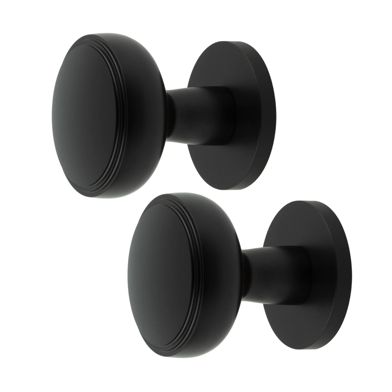 Martil Matt Black Mortice Door Knob