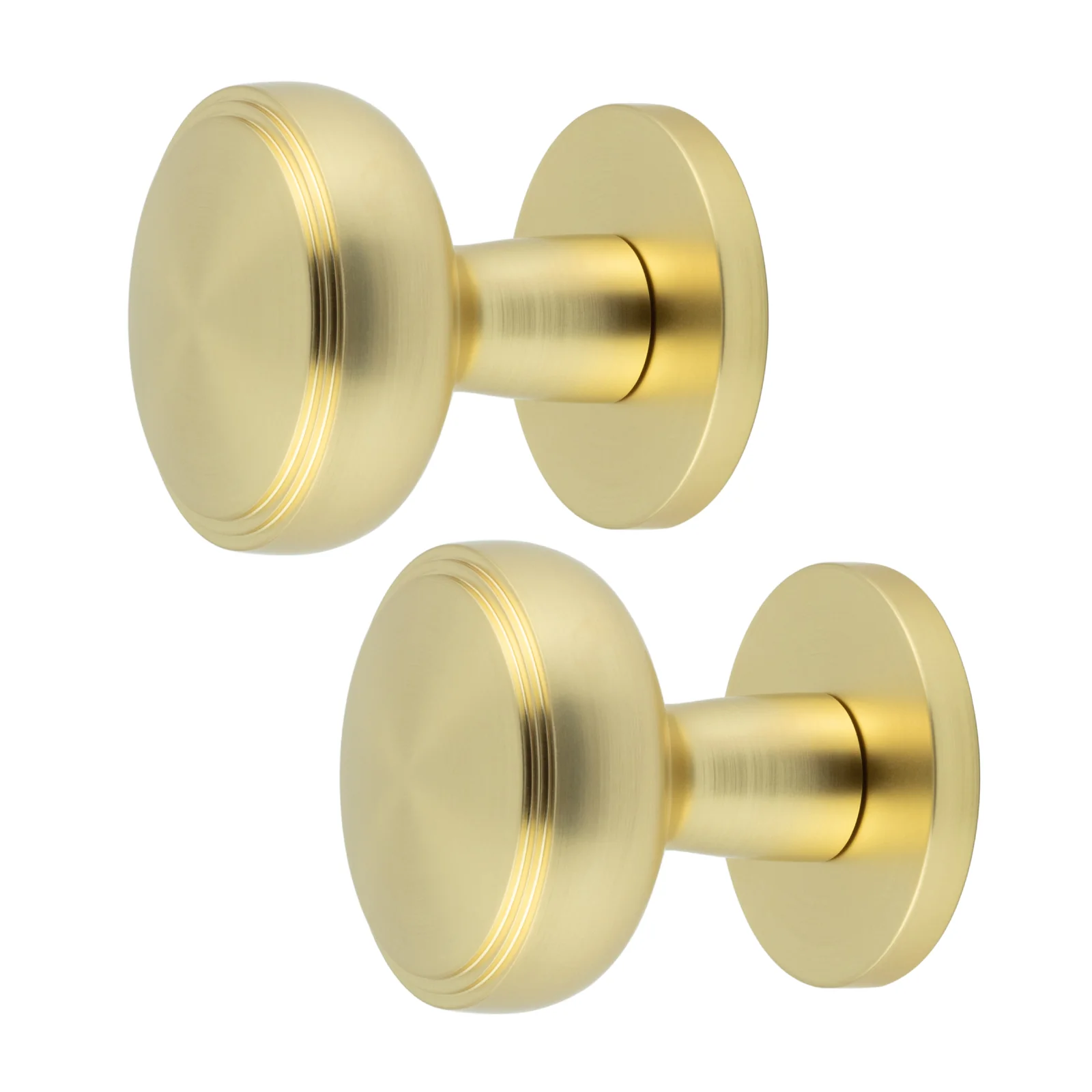 Martil Satin Brass Mortice Door Knob